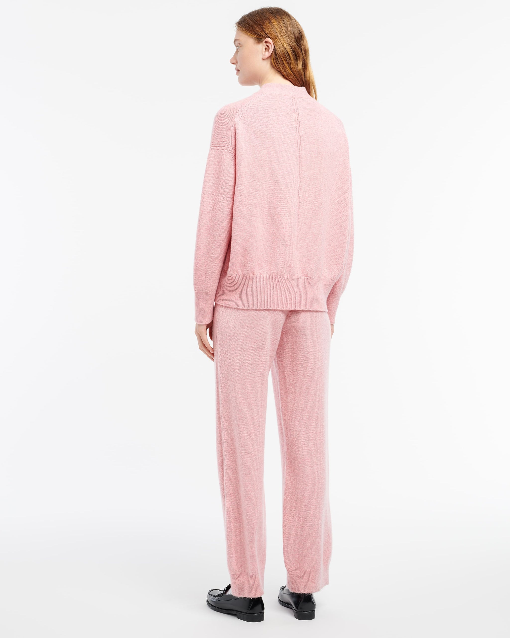 캐시미어 오버사이즈 라운드넥 니트웨어 | Barrie - Barrie