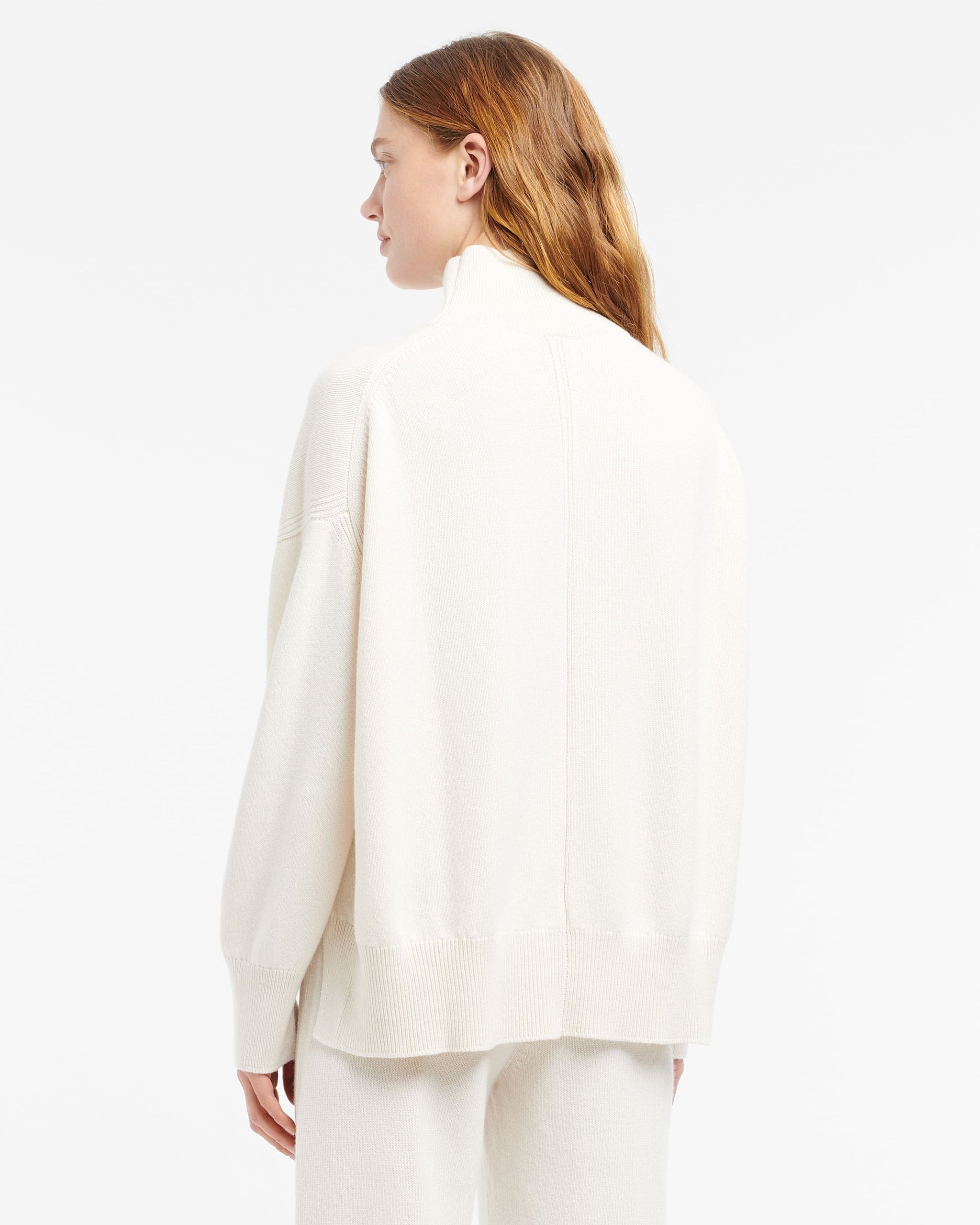 Pull col roulé oversize en cachemire | Barrie - Barrie