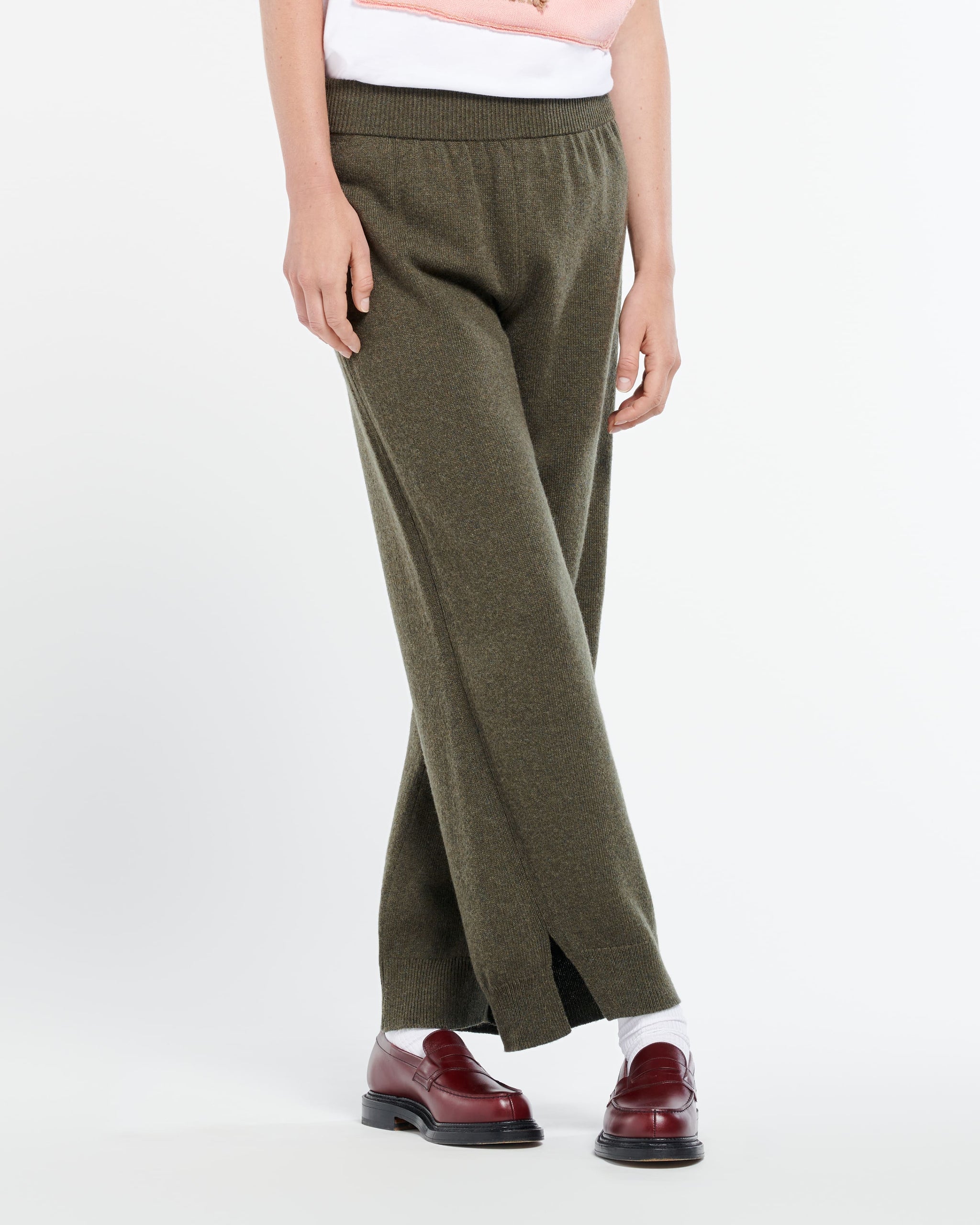 캐시미어 아이코닉 팬츠 | Barrie - Barrie