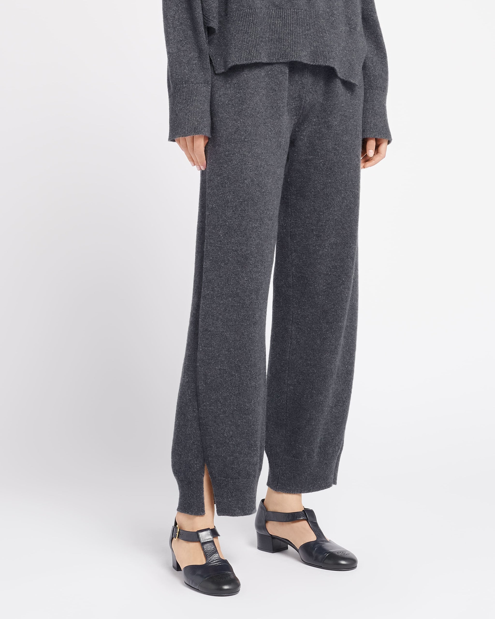 캐시미어 아이코닉 팬츠 | Barrie - Barrie