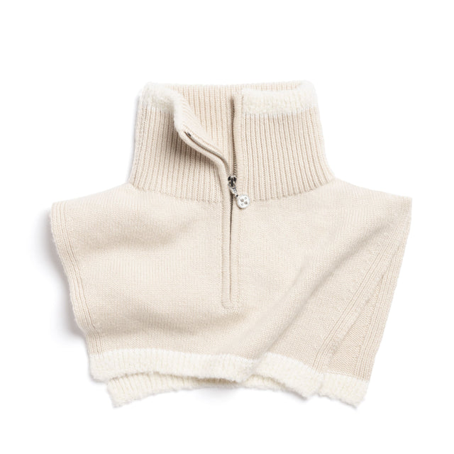 Shearling collar in cashmere and alpaca | Barrie - Barrie