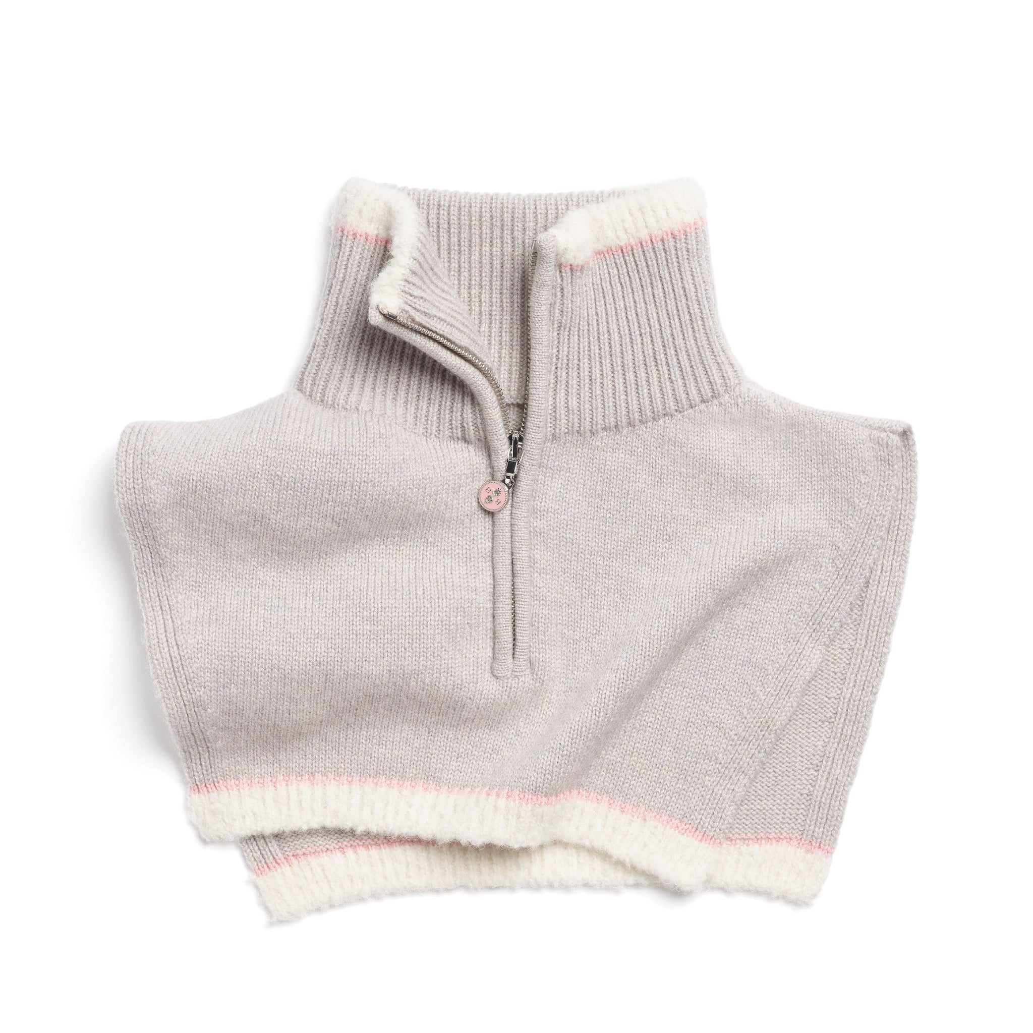 Shearling collar in cashmere and alpaca | Barrie - Barrie