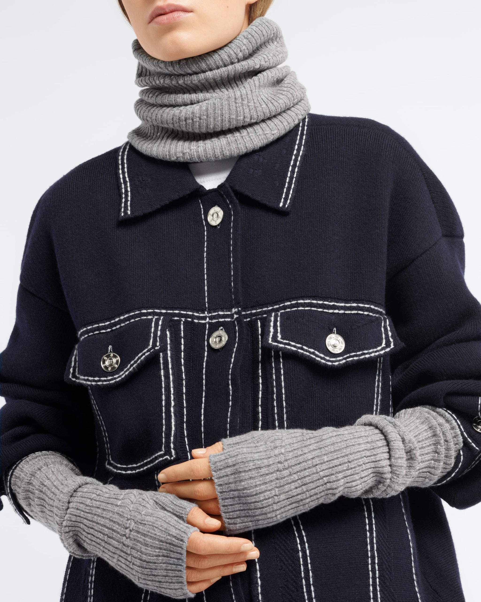 Cashmere snood | Barrie - Barrie