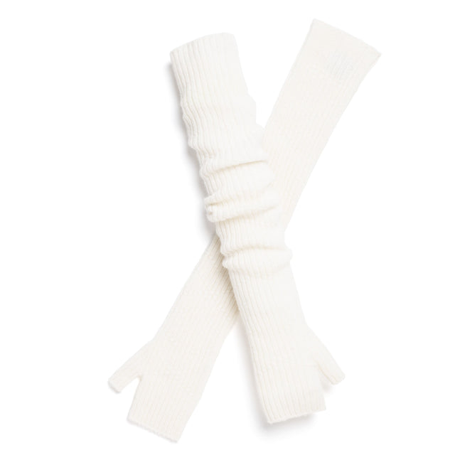 Long cashmere fingerless gloves | Barrie - Barrie