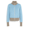 barrie Cardigan zippé en cachemire chiné