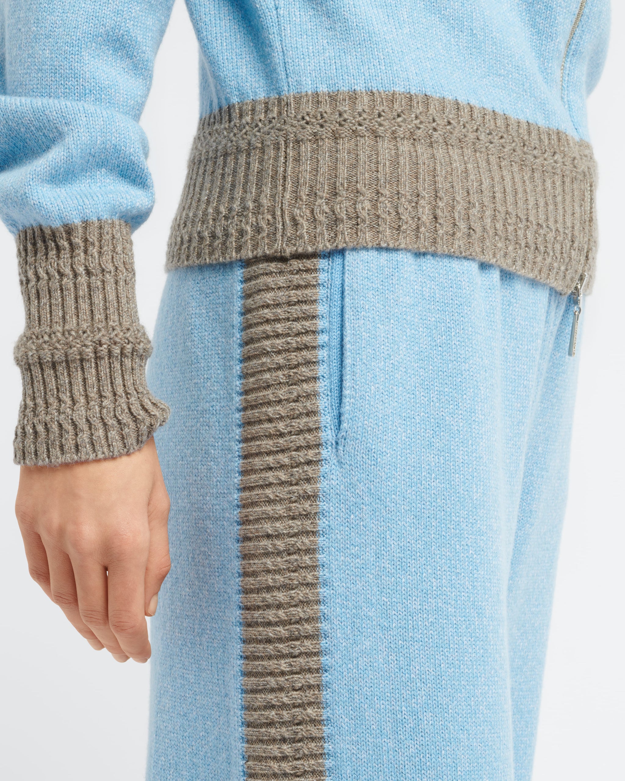 Pantalon chiné en cachemire | Barrie - Barrie