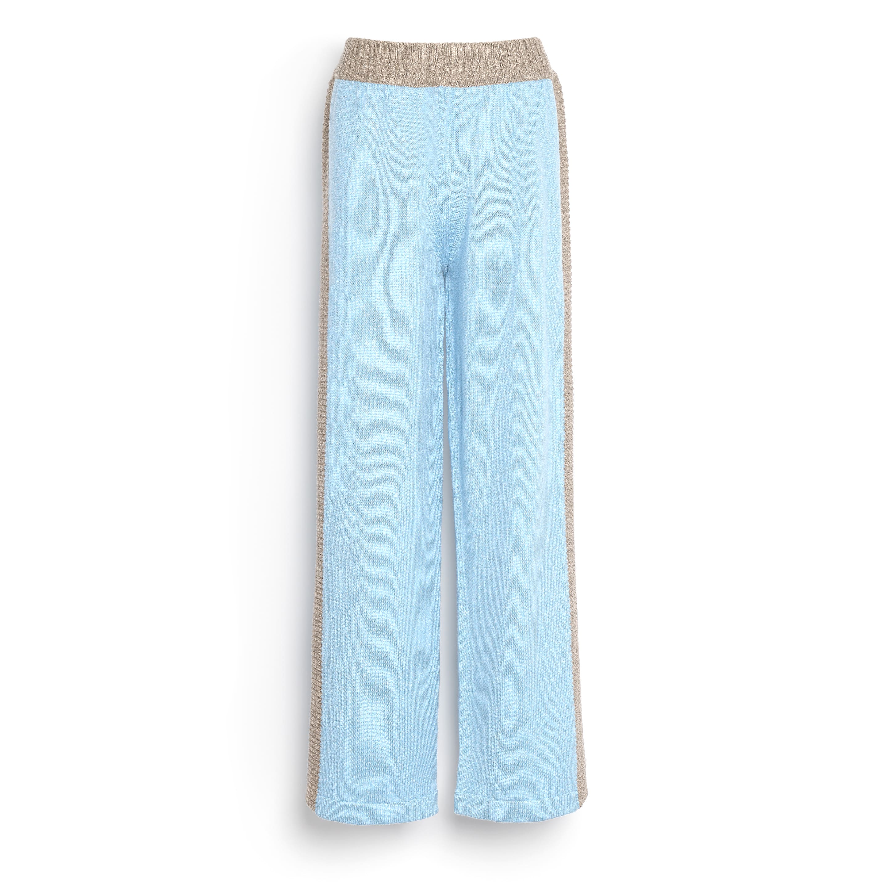 Pantalon chiné en cachemire