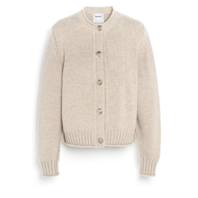 Cardigan épais en cachemire à boutons dorés | Barrie - Barrie