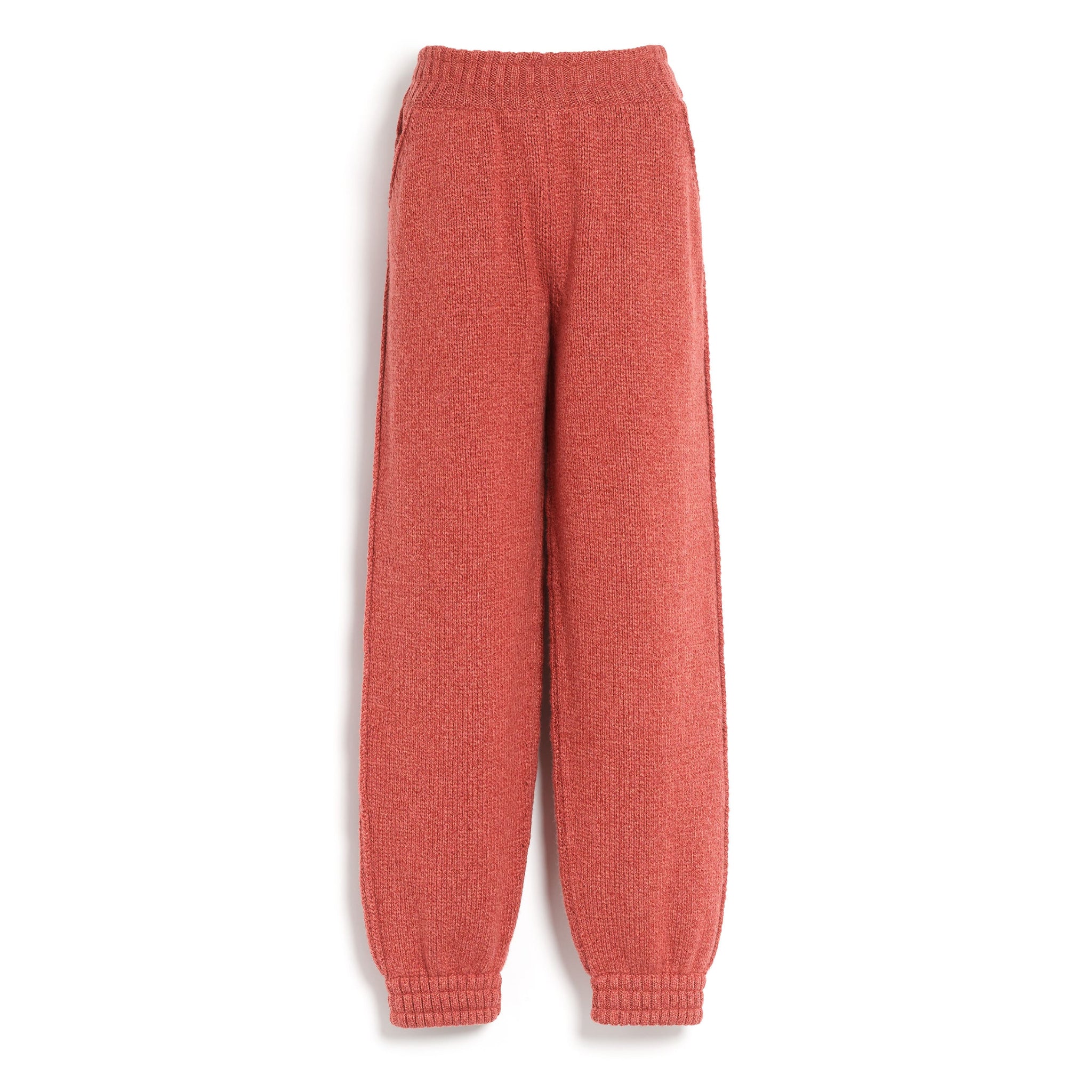 Trousers in chunky cashmere | Barrie - Barrie