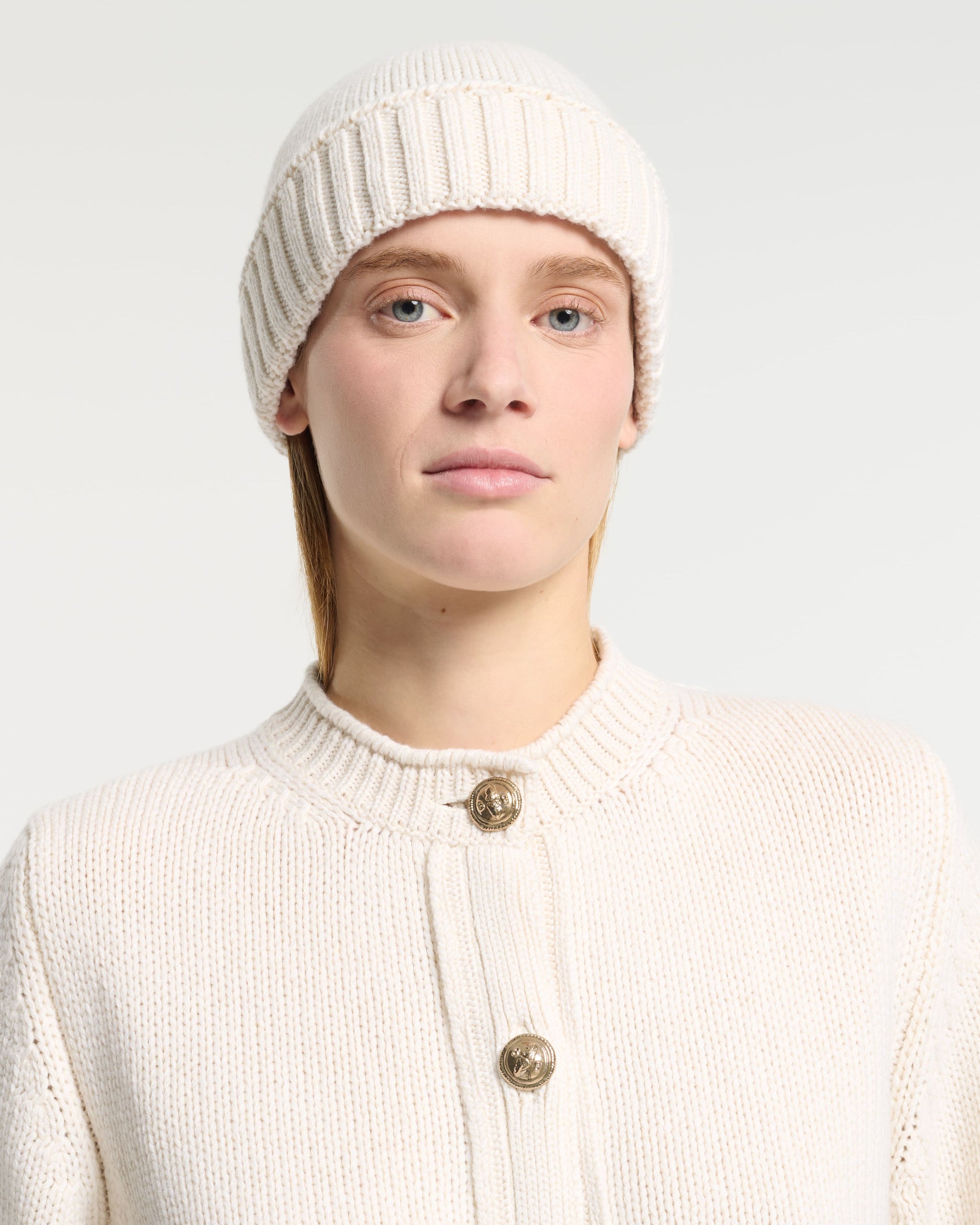 Chunky cashmere beanie | Barrie - Barrie