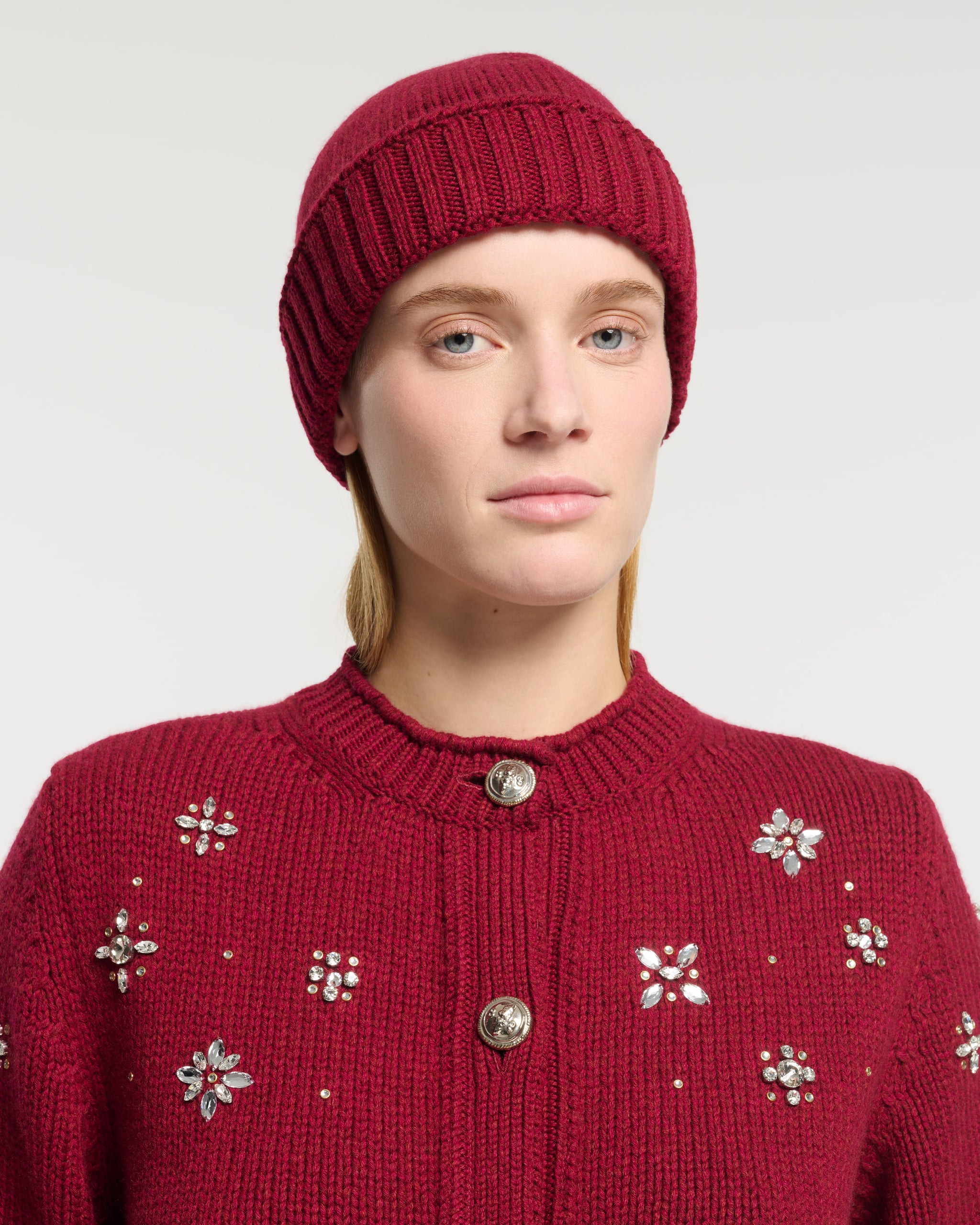 Chunky cashmere beanie | Barrie - Barrie