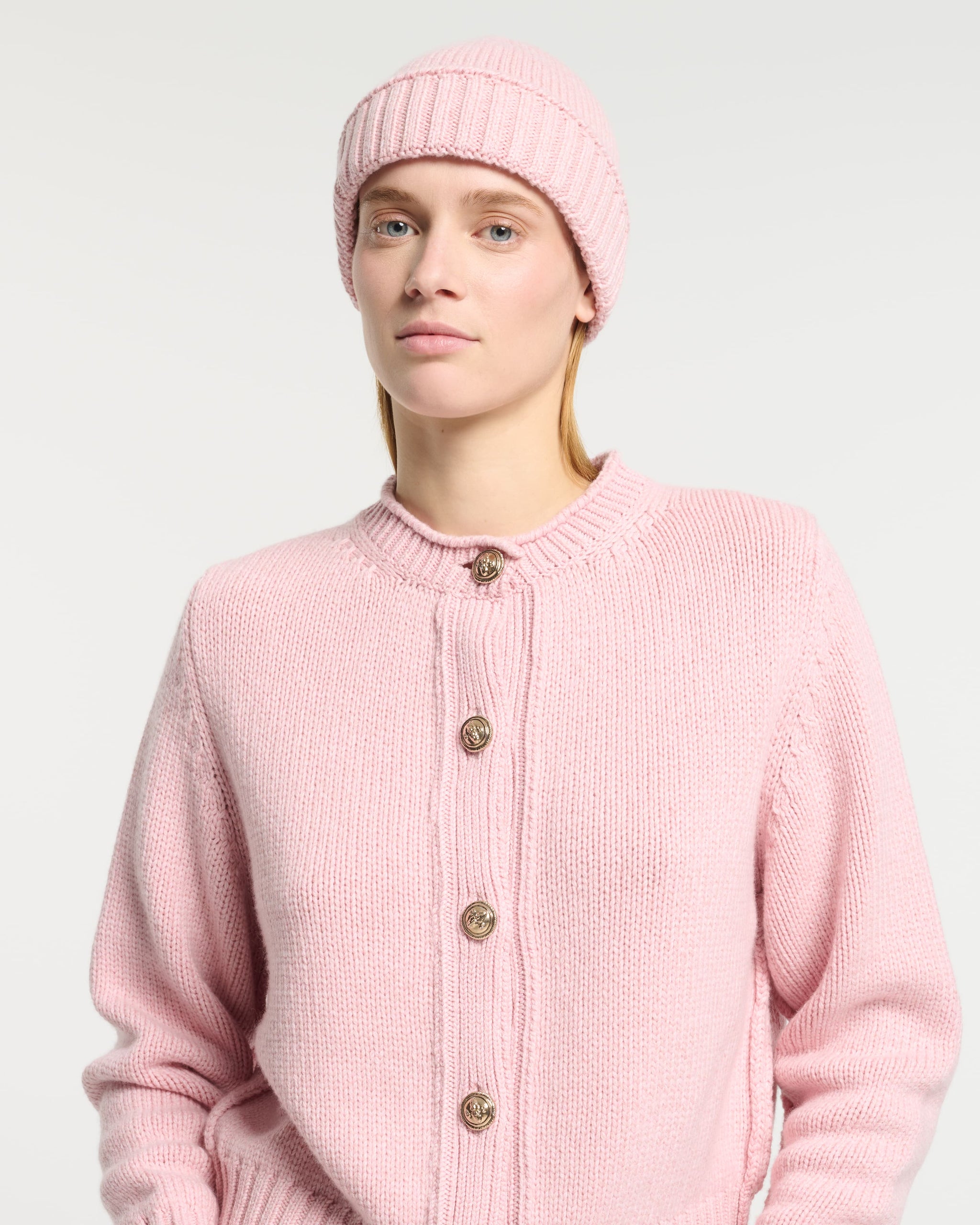 Chunky cashmere beanie | Barrie - Barrie