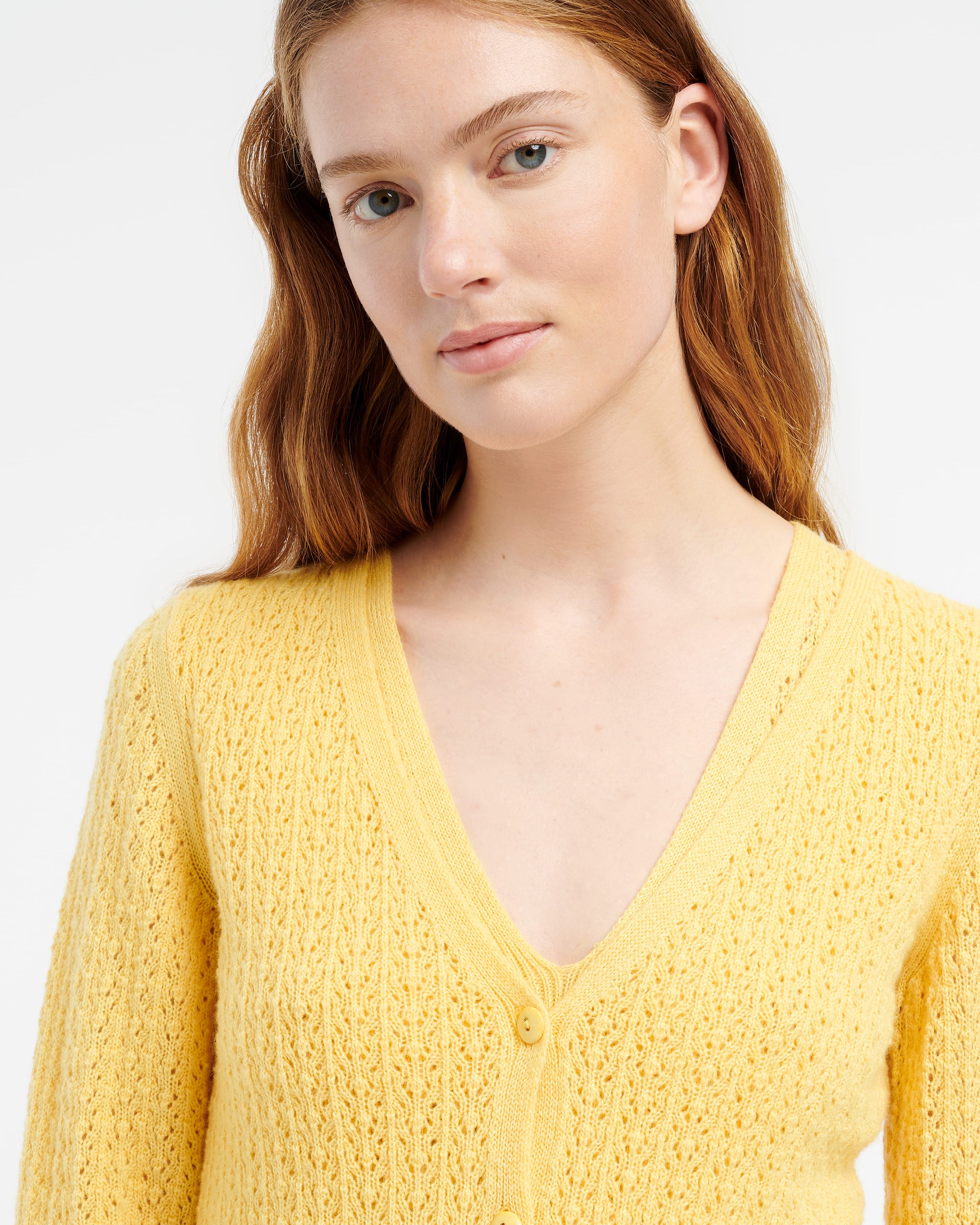 Cardigan en dentelle cachemire | Barrie - Barrie