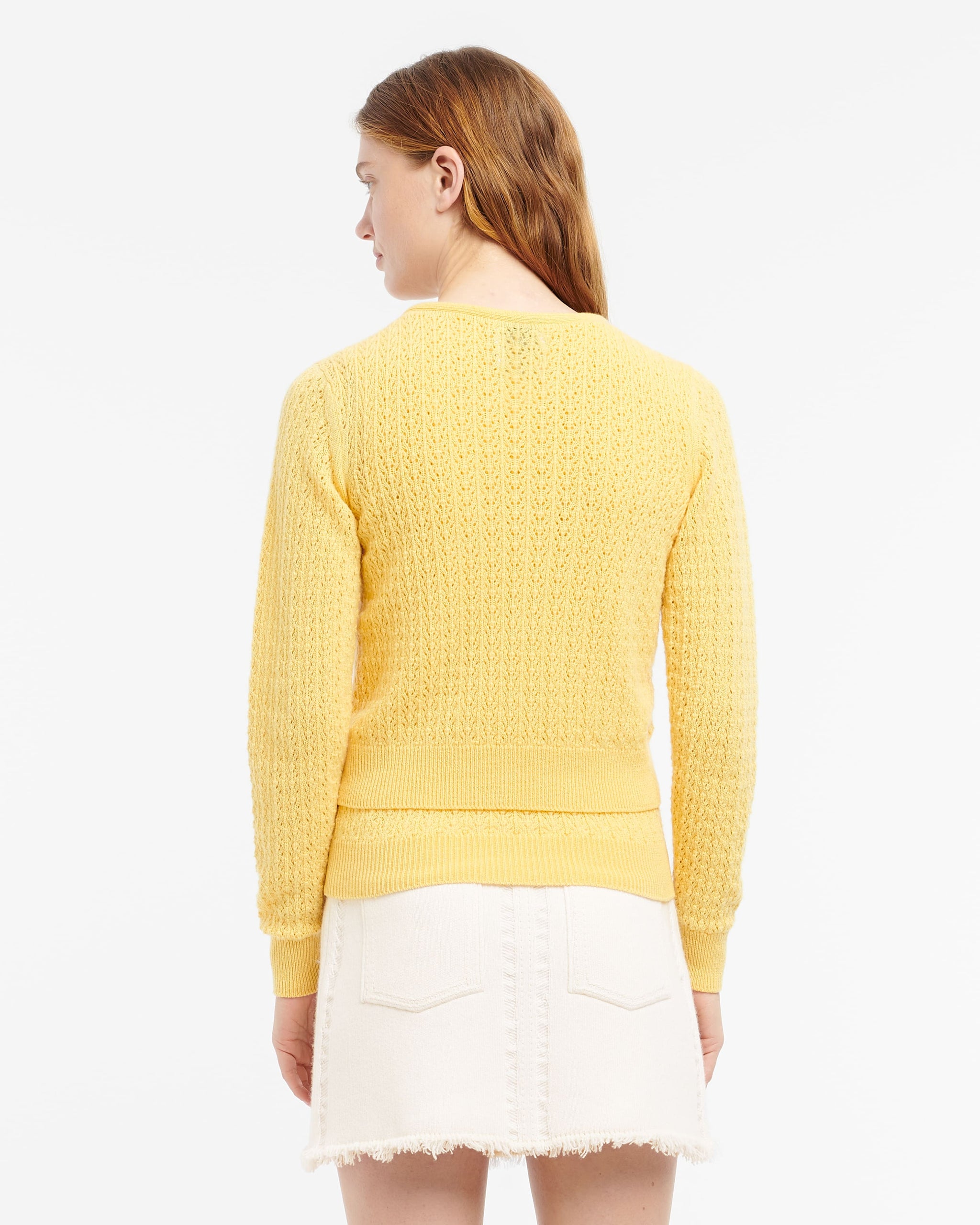 Cardigan en dentelle cachemire | Barrie - Barrie