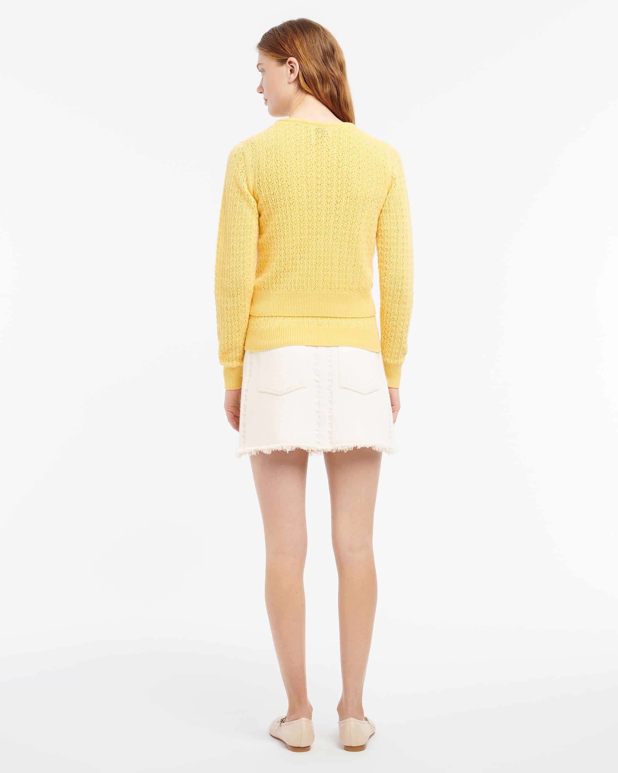 Cardigan en dentelle cachemire | Barrie - Barrie