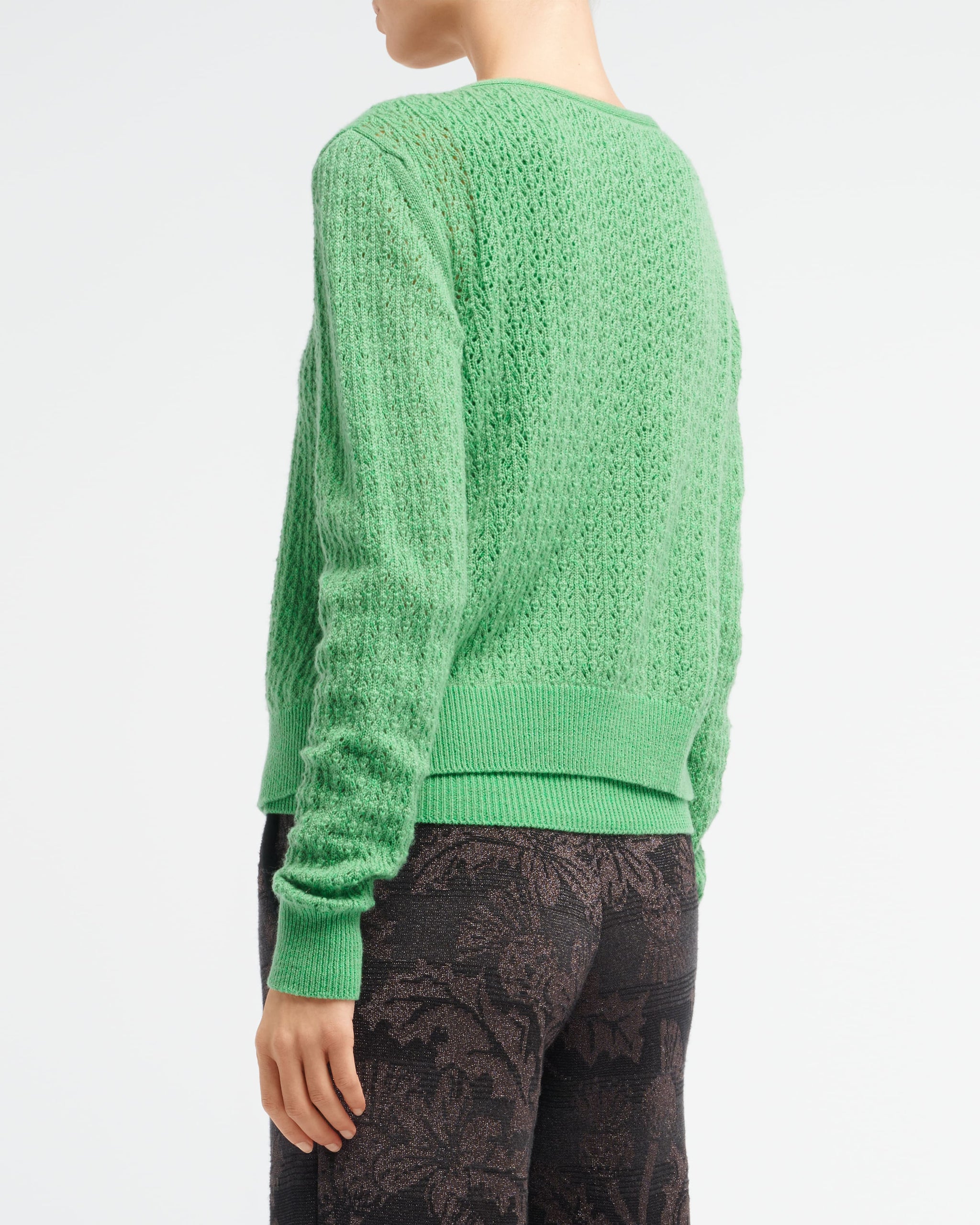 Cardigan en dentelle cachemire | Barrie - Barrie