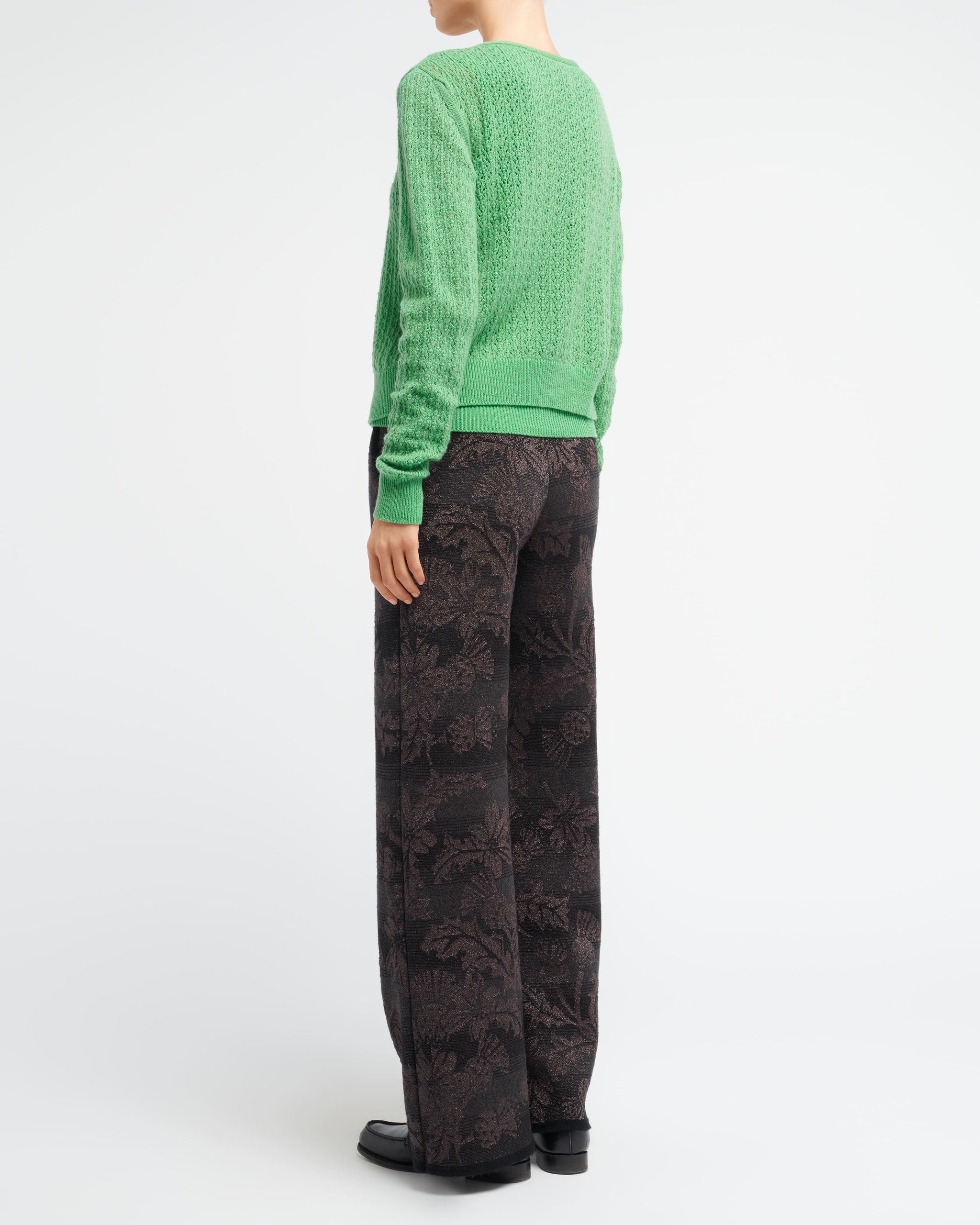 Cardigan en dentelle cachemire | Barrie - Barrie