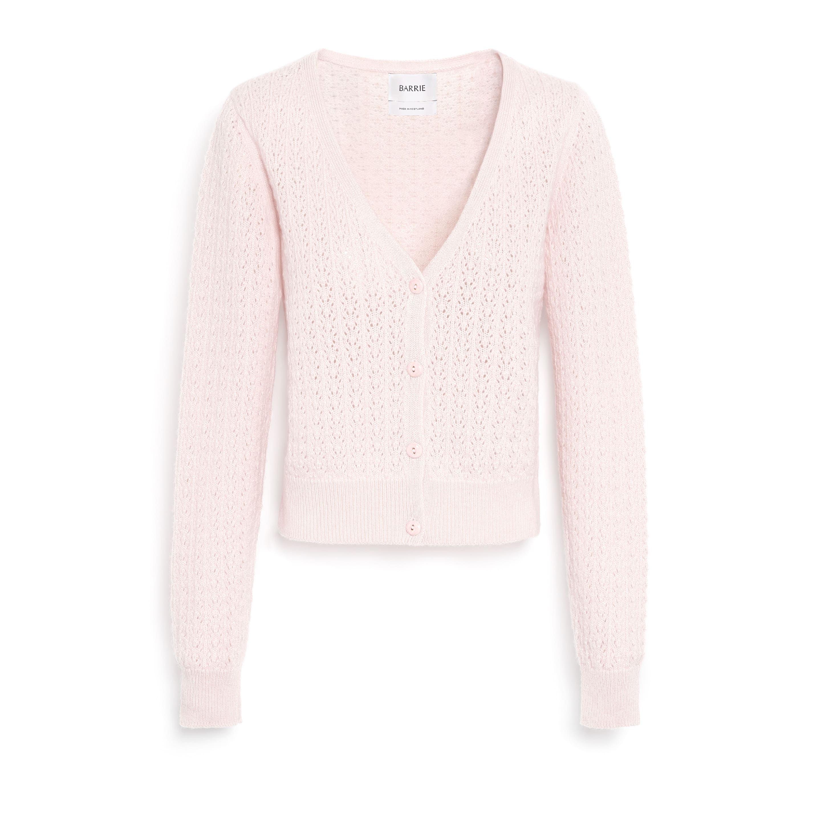 Cashmere lace cardigan