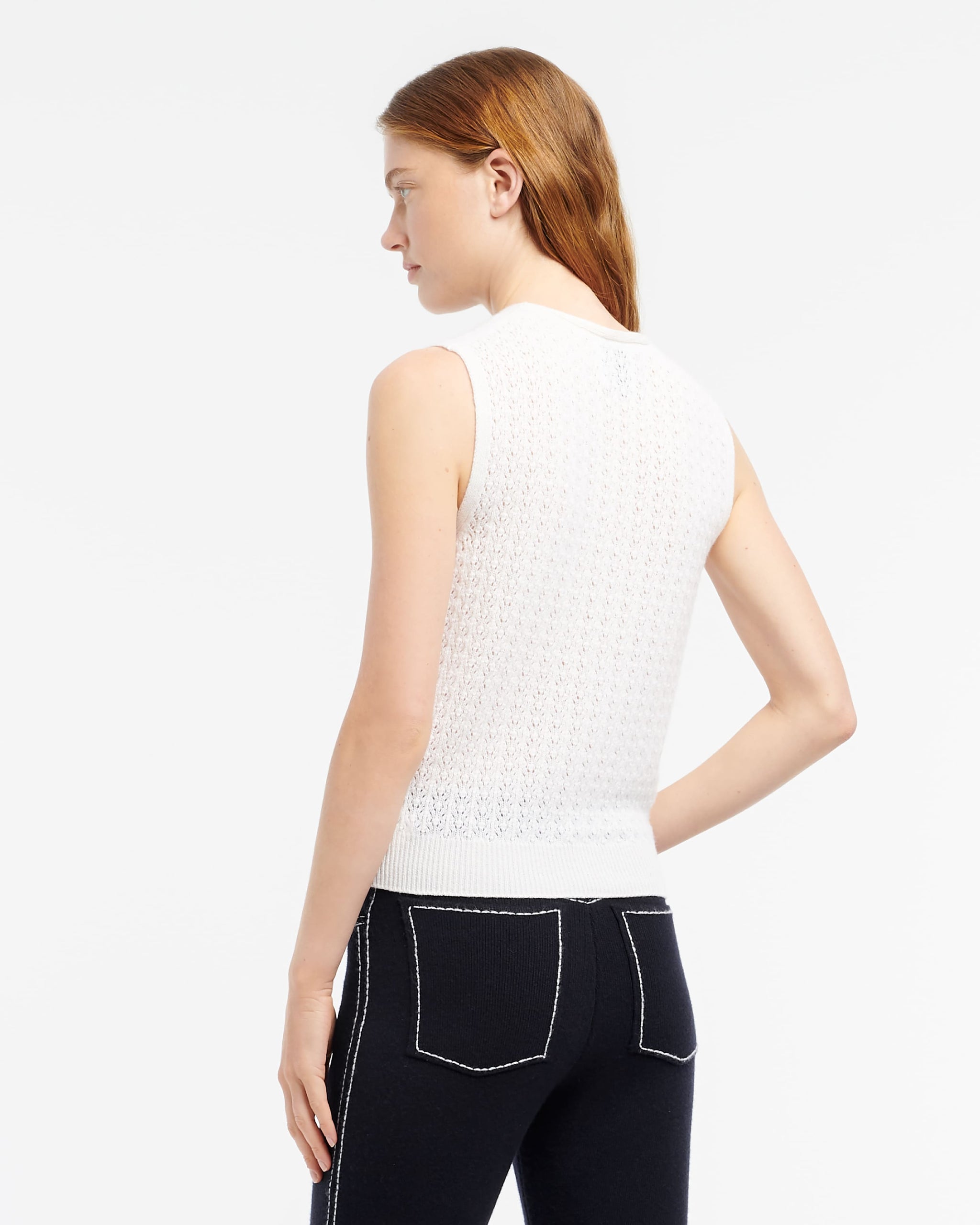 Top en dentelle cachemire | Barrie - Barrie