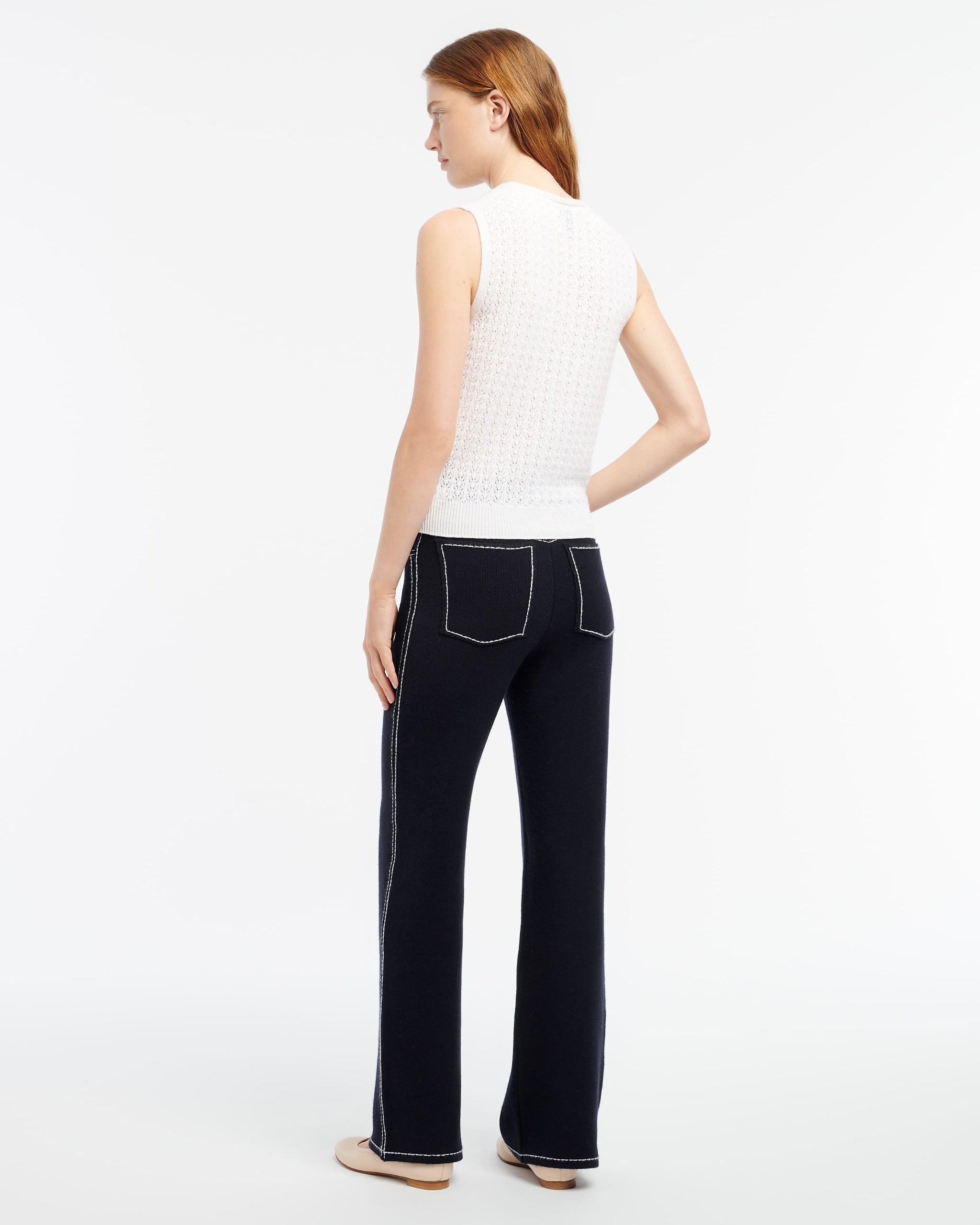 Top en dentelle cachemire | Barrie - Barrie