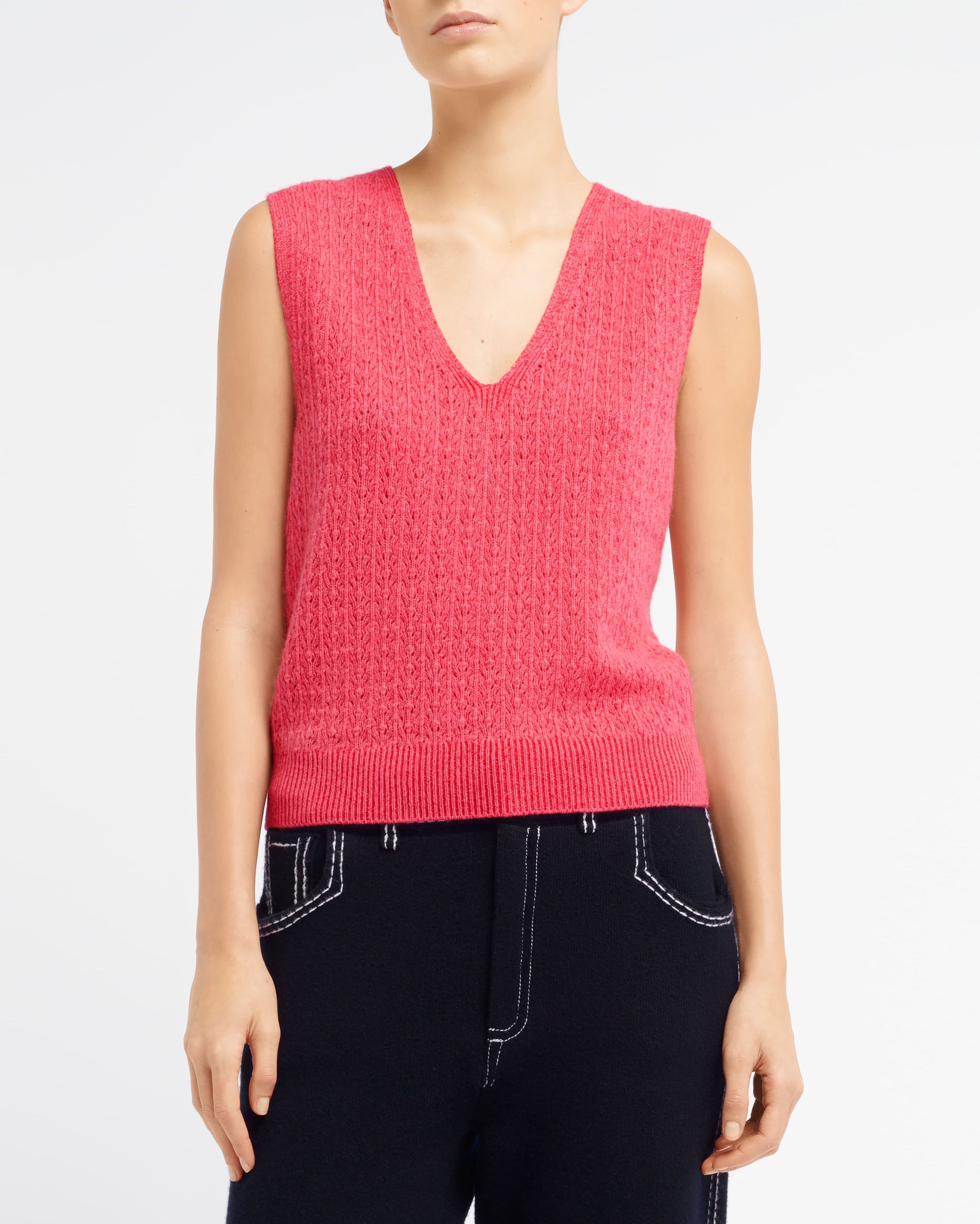 Cashmere lace top | Barrie - Barrie