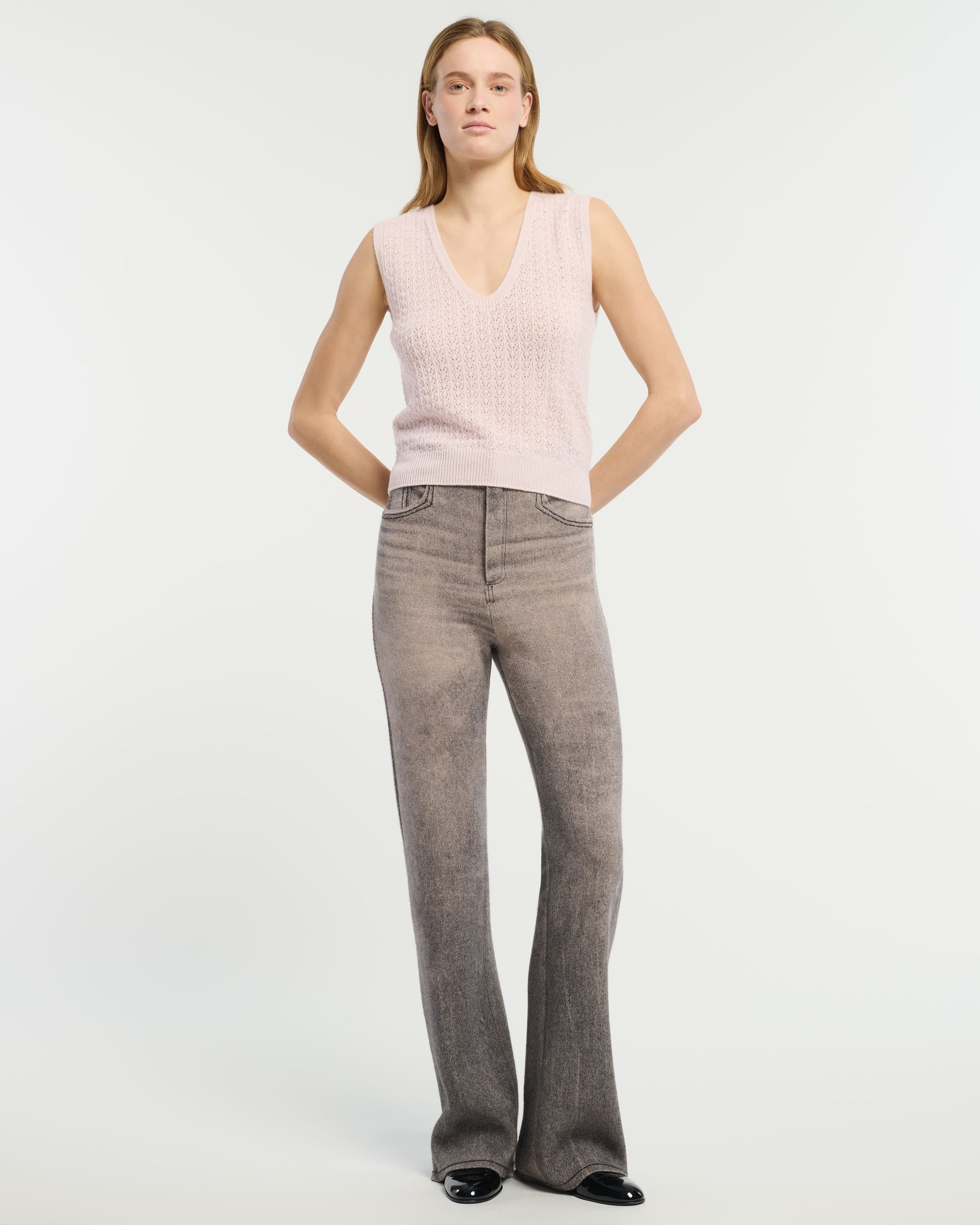 Cashmere lace top | Barrie - Barrie