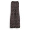 barrie Pantalon large en cachemire à motif chardon
