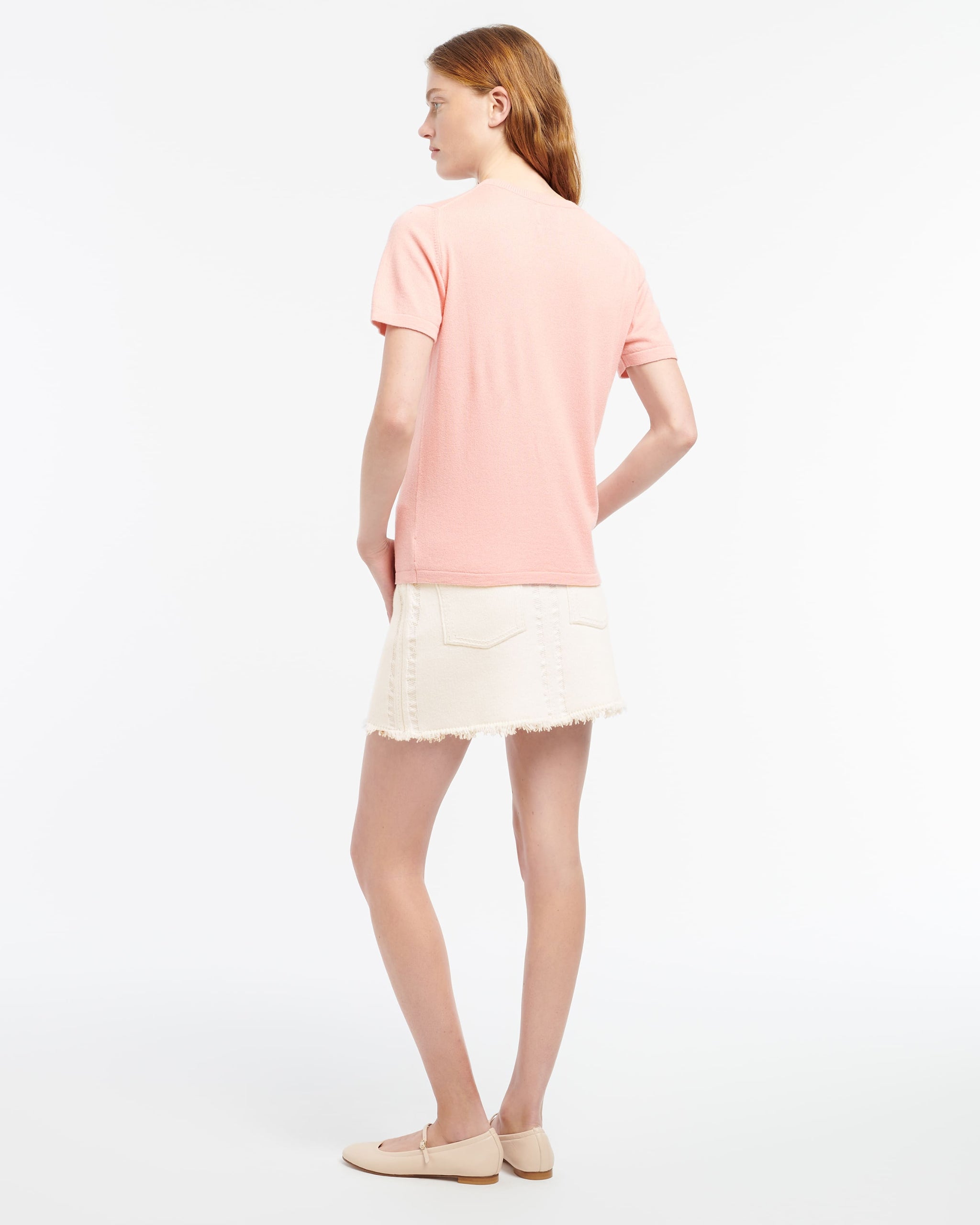 Top en cachemire et soie – Barrie