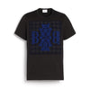 barrie T-Shirt avec patch à motif pied-de-poule et logo B en cachemire