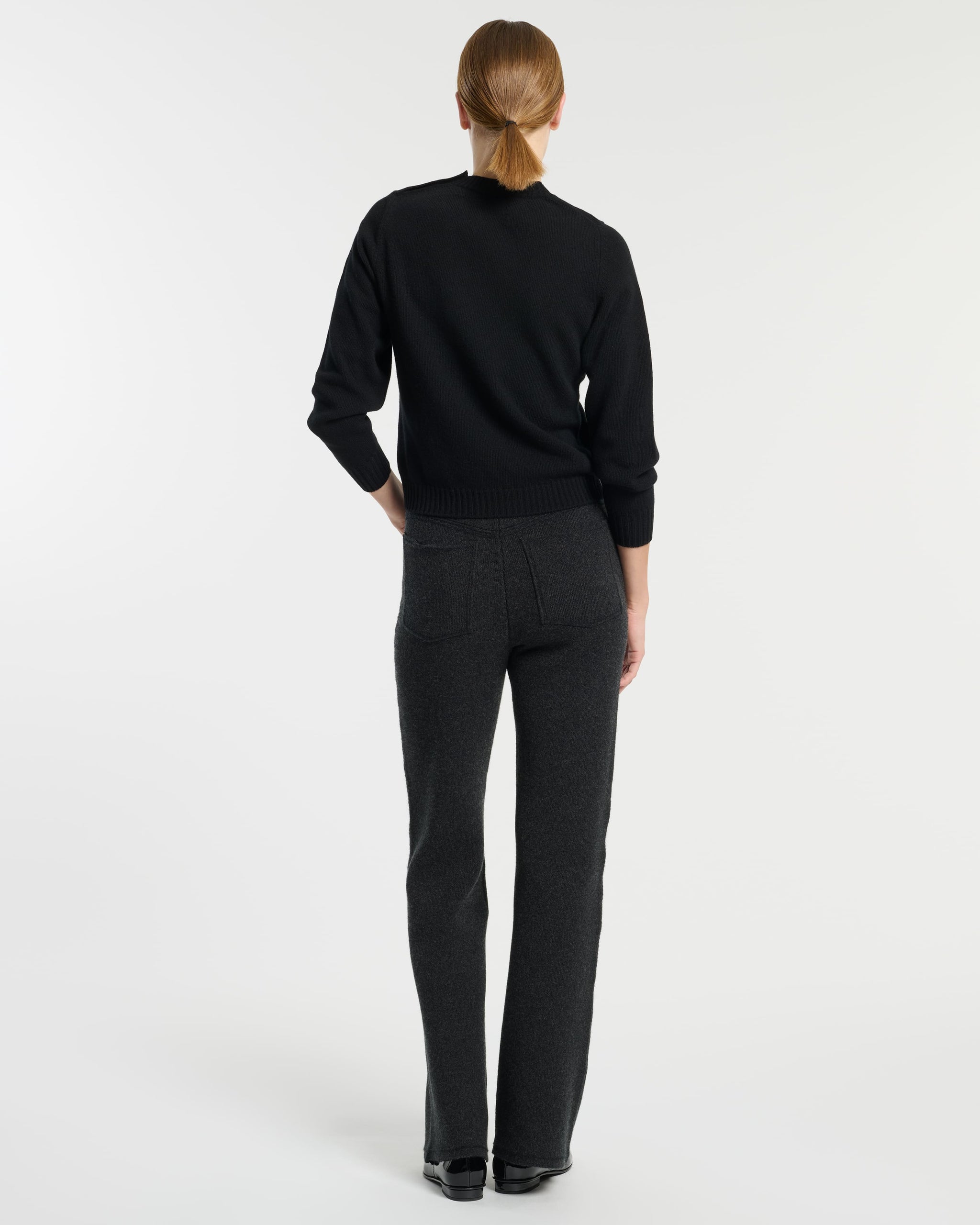 Wool jumper with ribbon detail | Barrie - Barrie
