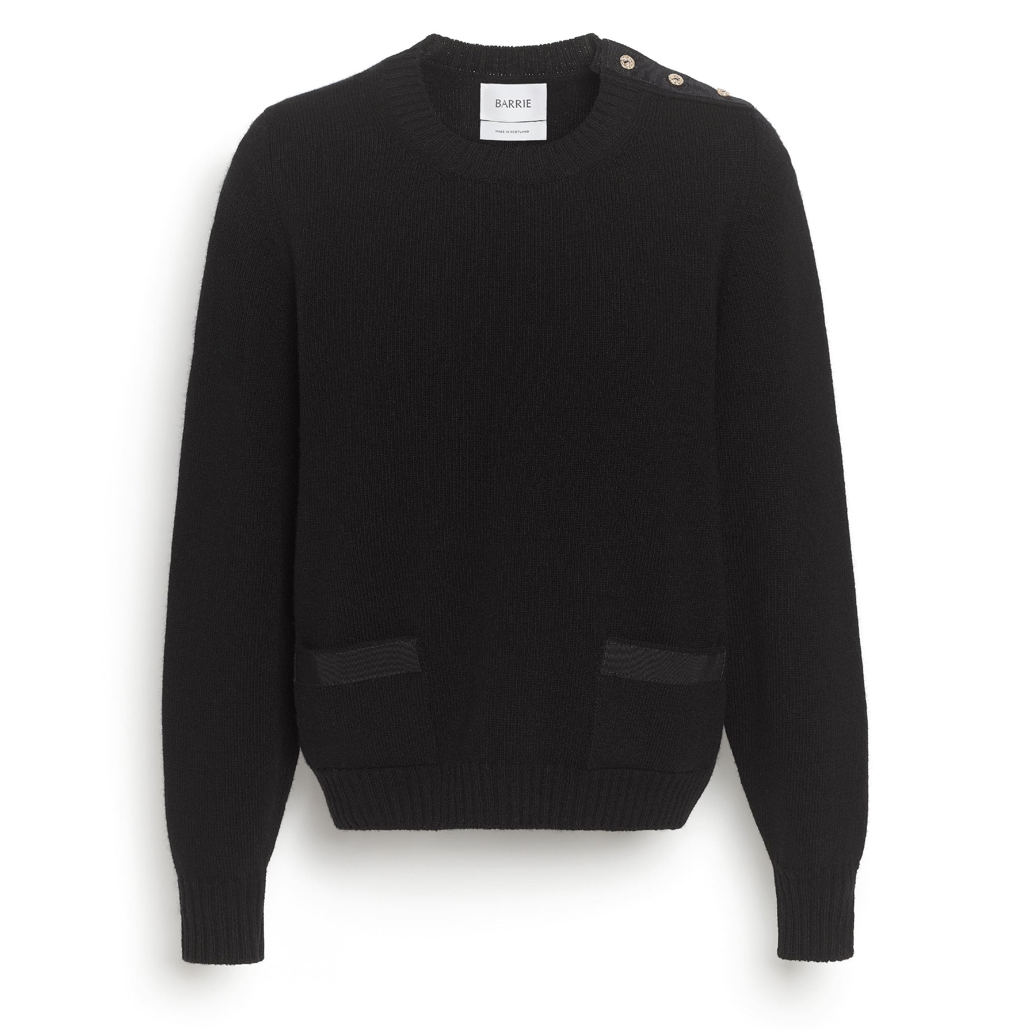 Wool jumper with ribbon detail | Barrie - Barrie