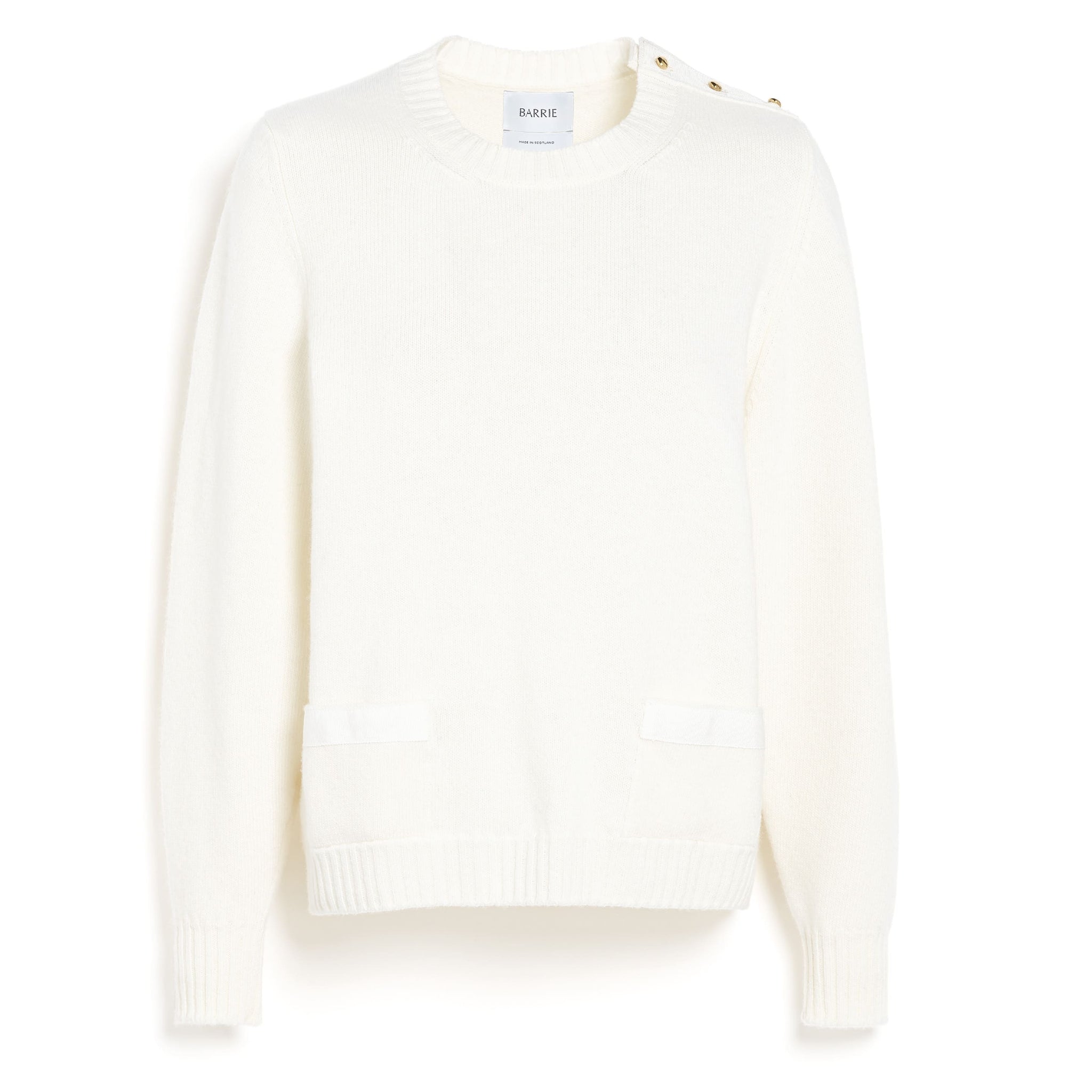 Wool jumper with ribbon detail | Barrie - Barrie