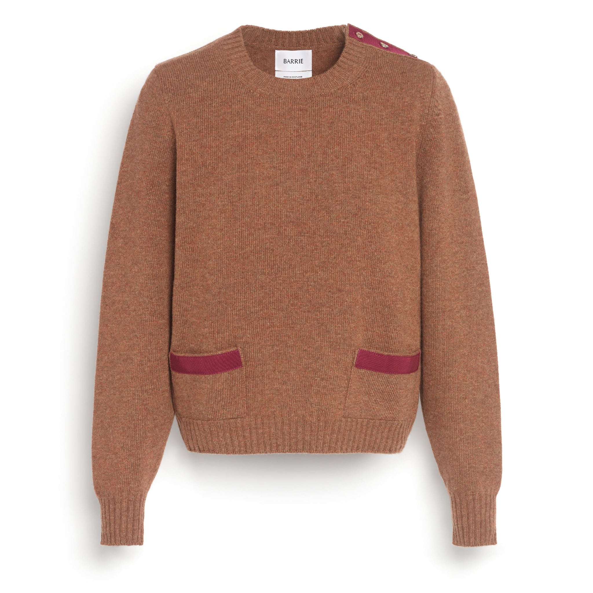 Wool jumper with ribbon detail | Barrie - Barrie