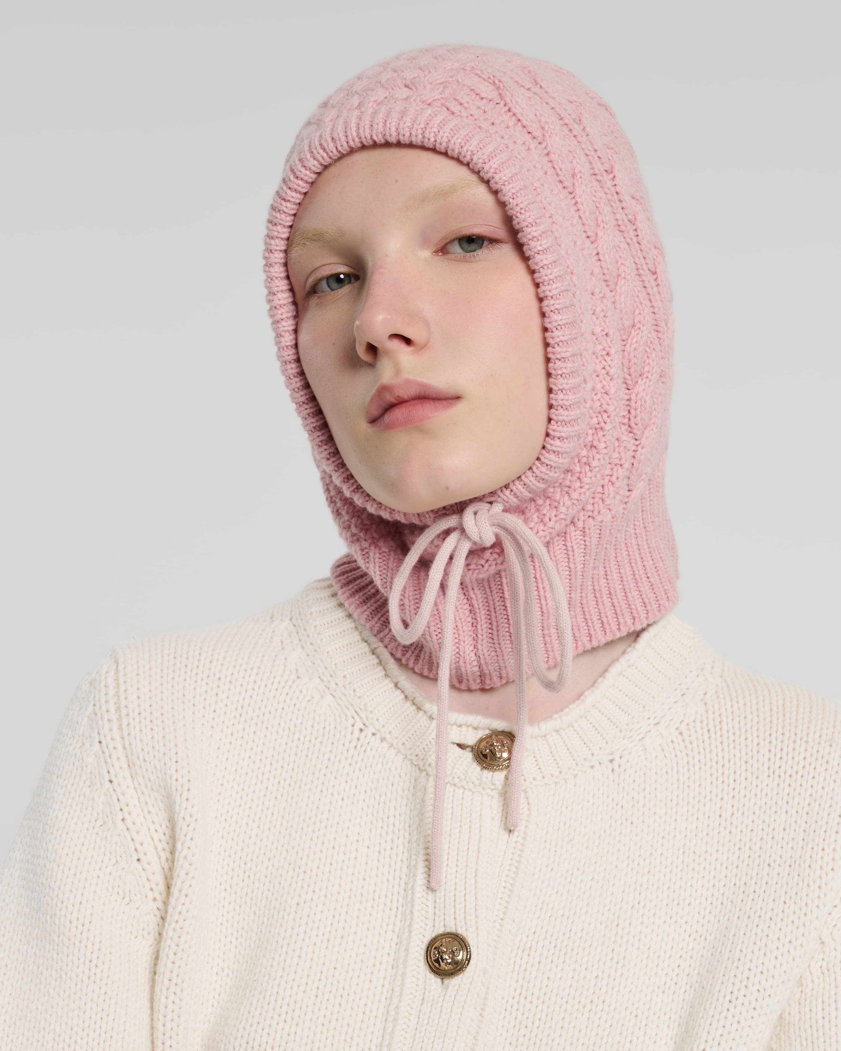 MUSE HERILL/ヘリル Cashmere Balaclava MUSE HERILL カシミヤ100