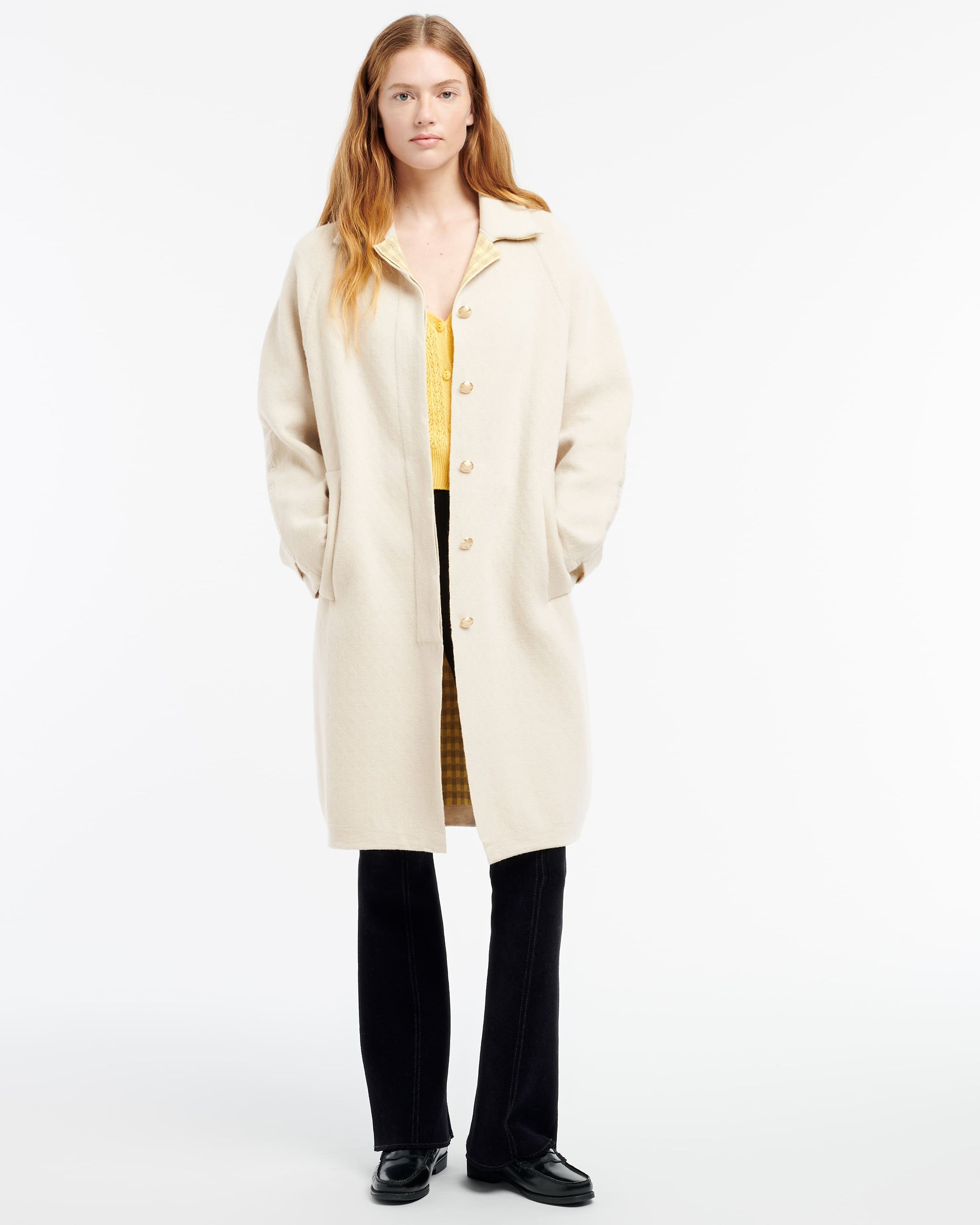 Cashmere and cotton coat | Barrie - Barrie