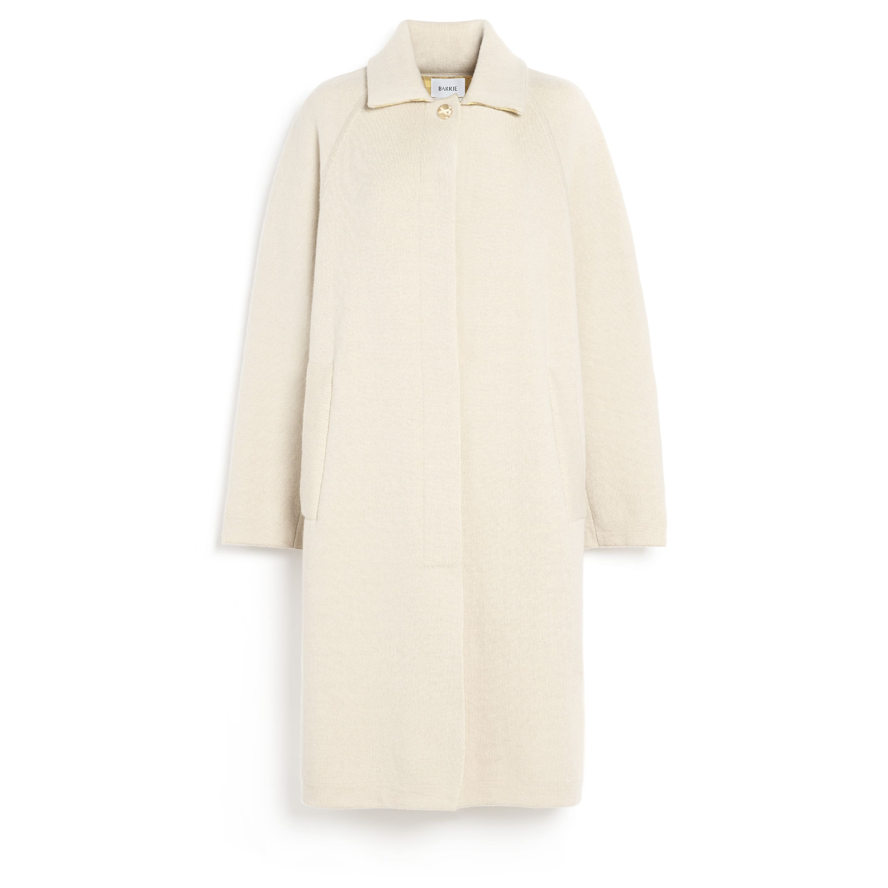 Manteau en cachemire et coton