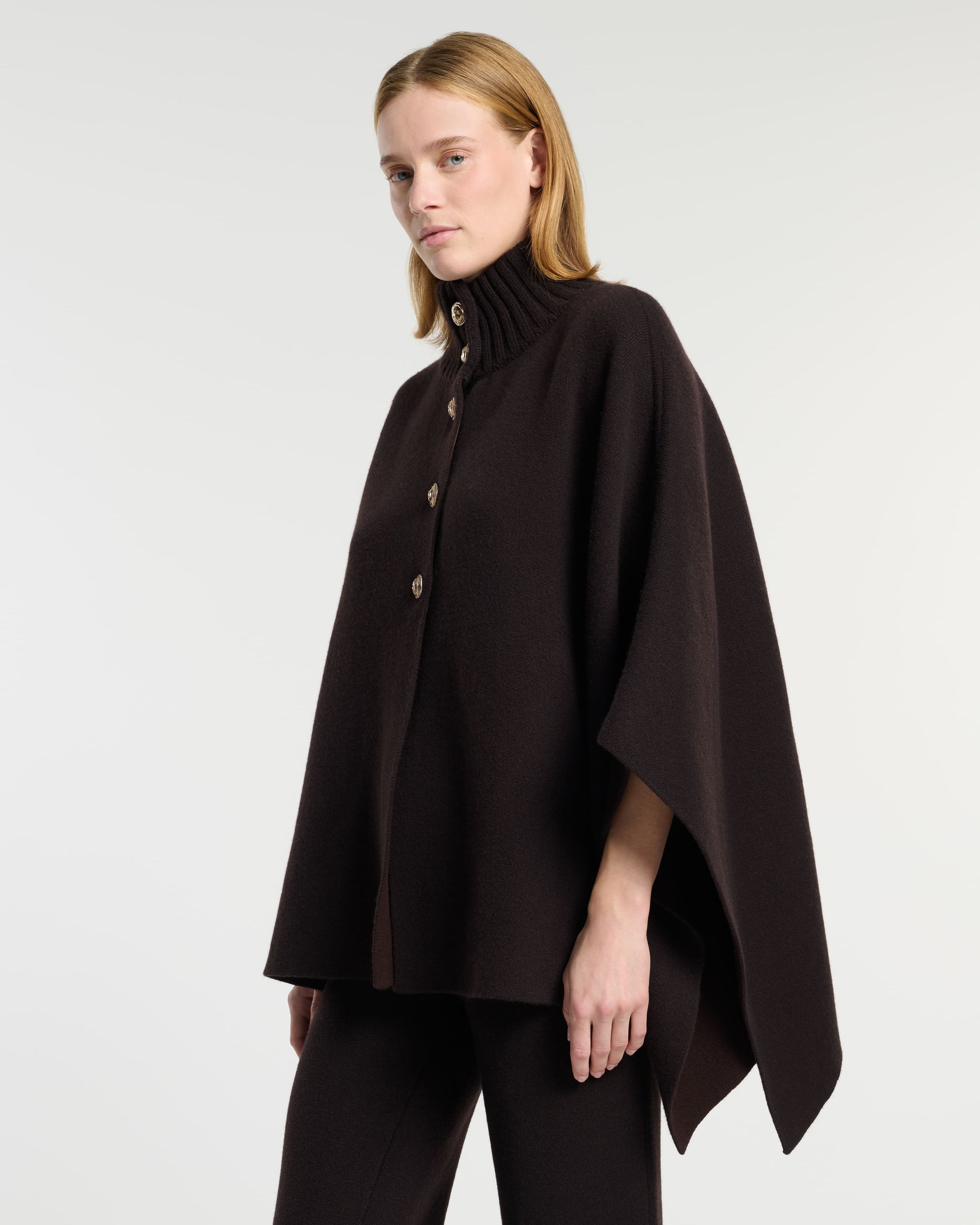 캐시미어 소재 케이프 | Barrie - Barrie