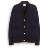 barrie Cardigan en cachemire à motif tartan
