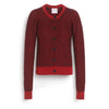 barrie Cardigan rayé en cachemire alpaga et soie