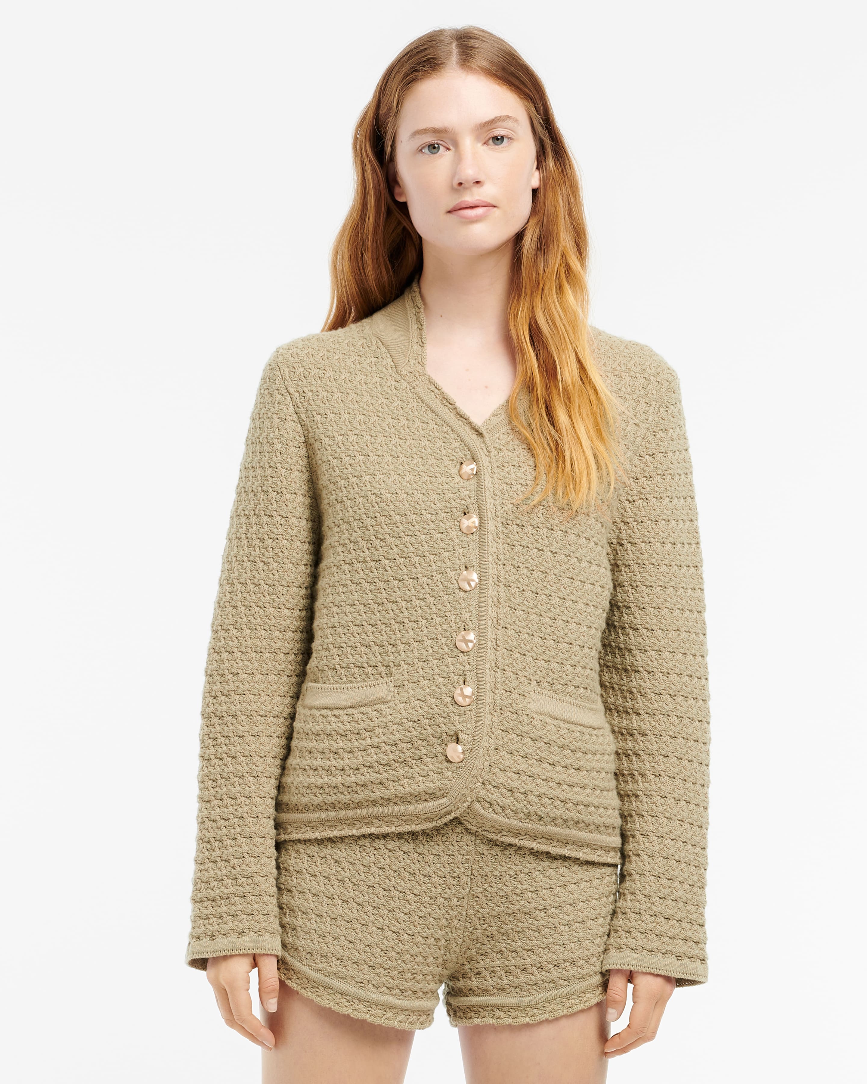 Cashmere tweed shorts – Barrie