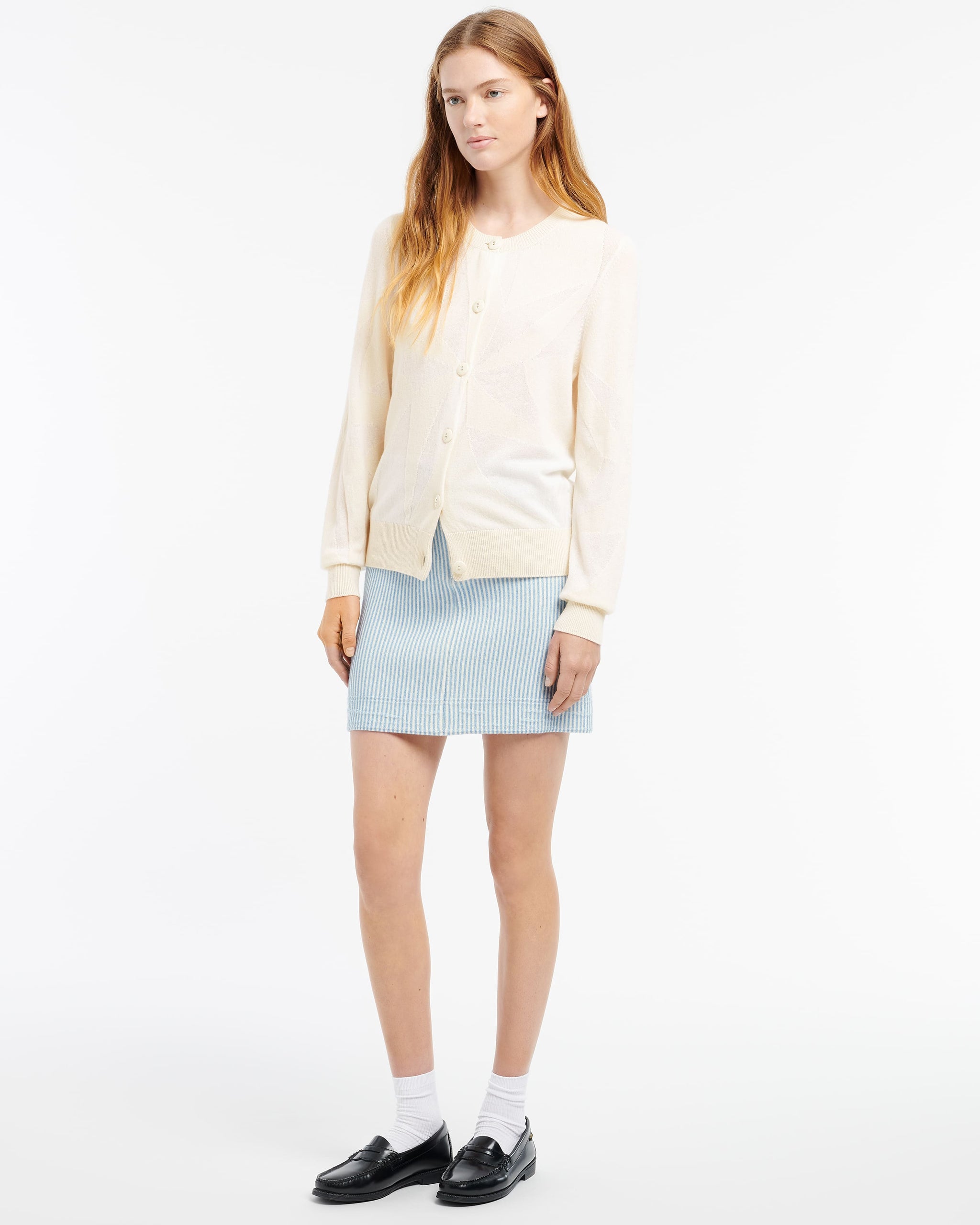 Cardigan en cachemire ultra fin et coton | Barrie - Barrie