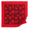 barrie Foulard en cachemire à motif fleuri