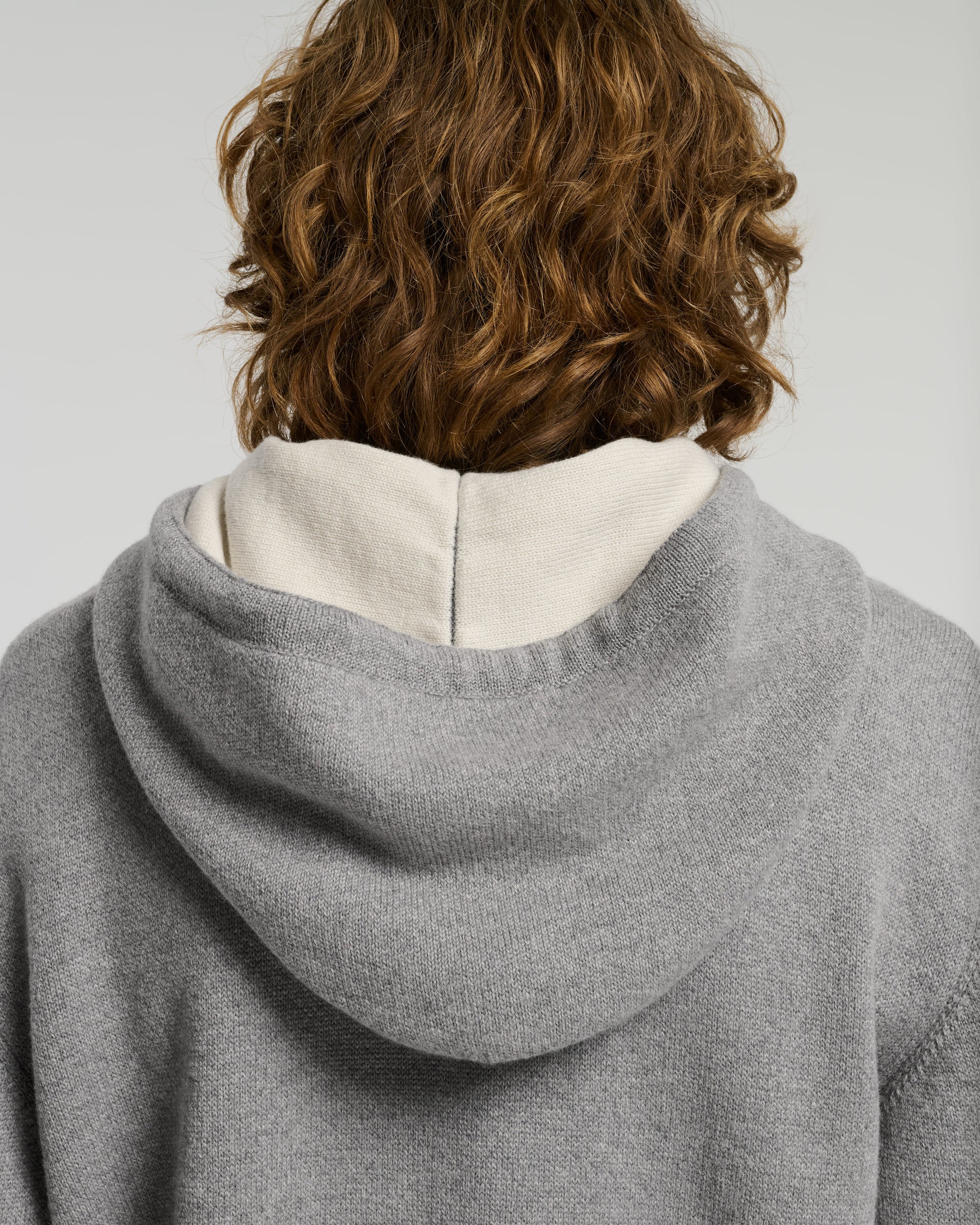 Sportswear hooded jacket in cashmere and cotton | Barrie - Barrie