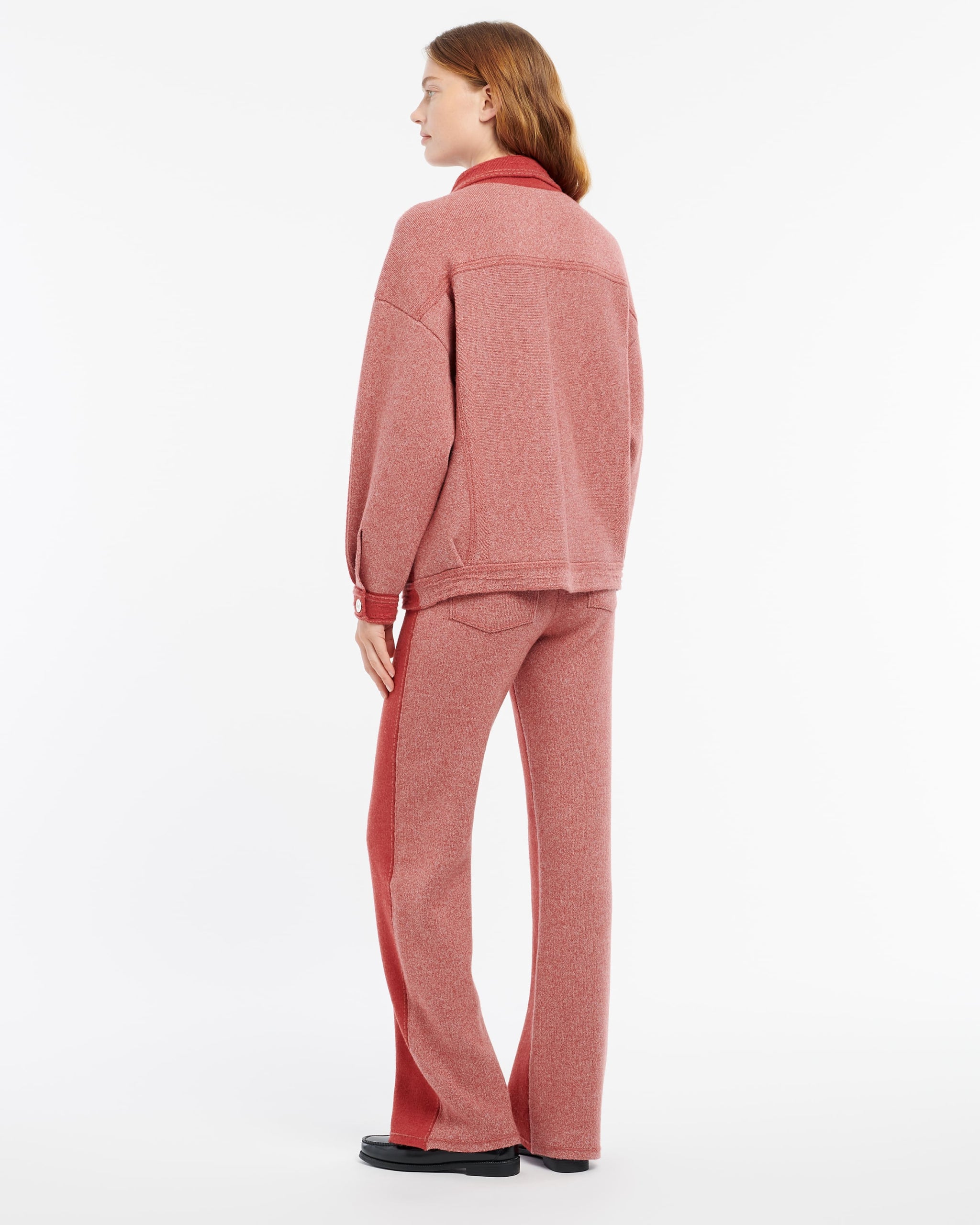 Cashmere and cotton patchwork Denim trousers | Barrie - Barrie