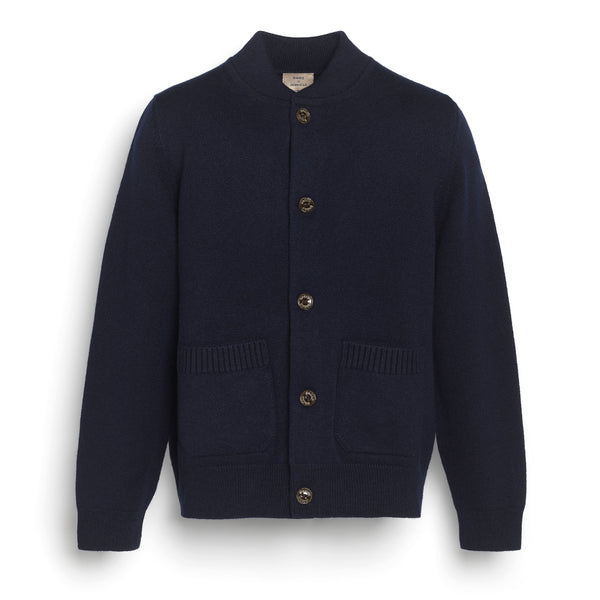 Chunky cashmere cardigan Barrie x Monocle