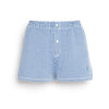 barrie Short à motif vichy en cachemire et coton