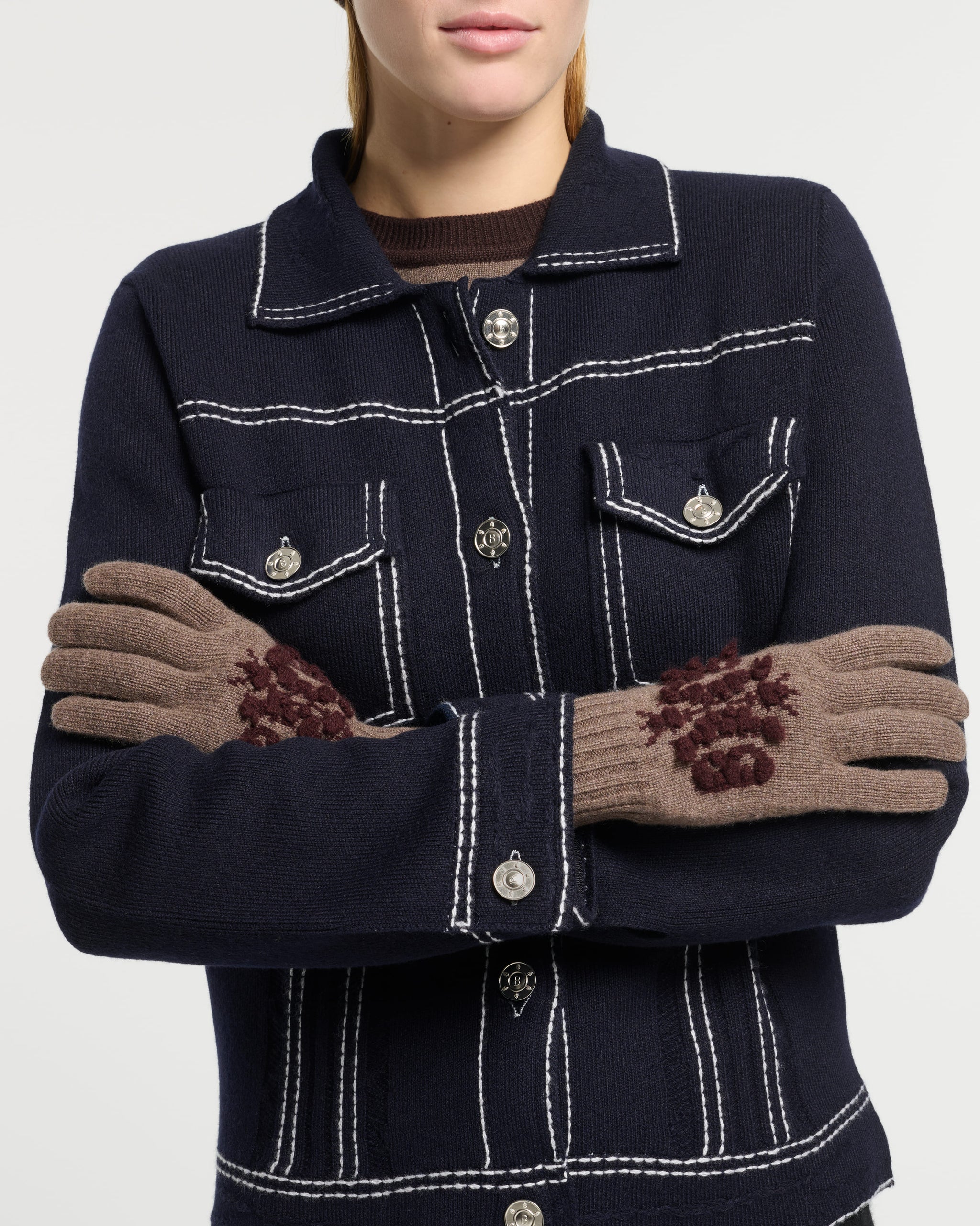 Cashmere gloves | Barrie - Barrie