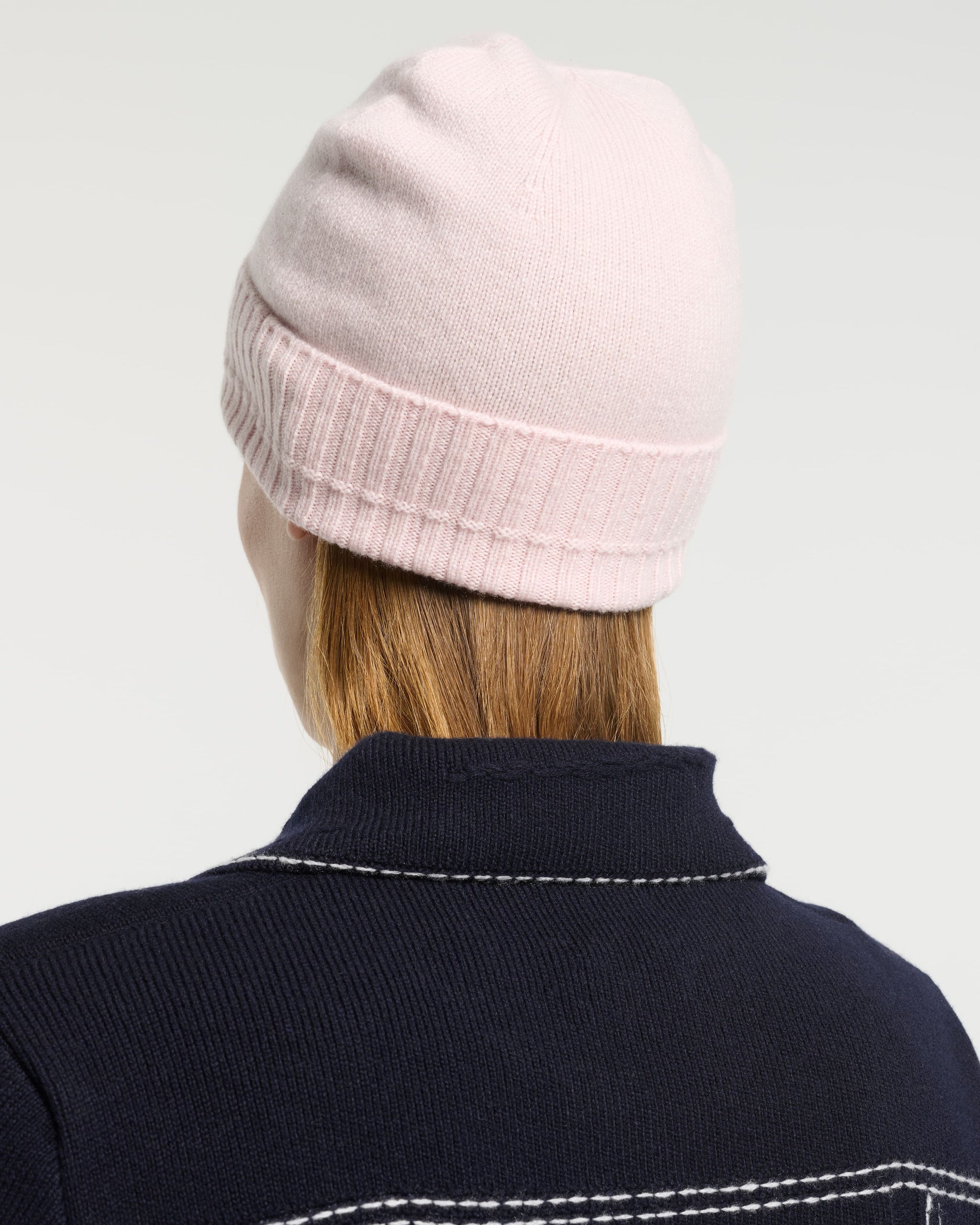 Bonnet en cachemire avec logo B | Barrie - Barrie