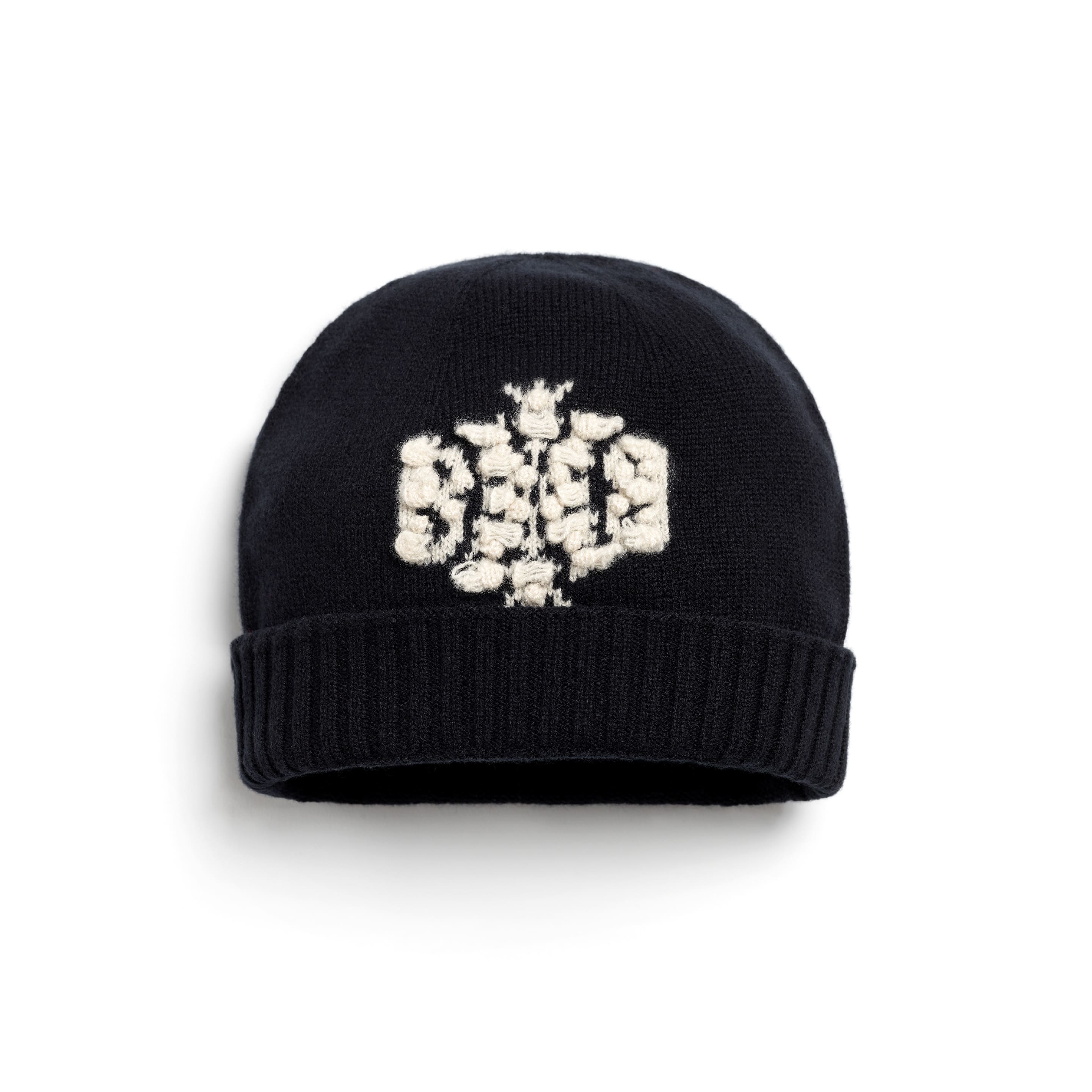 Bonnet en cachemire avec logo B