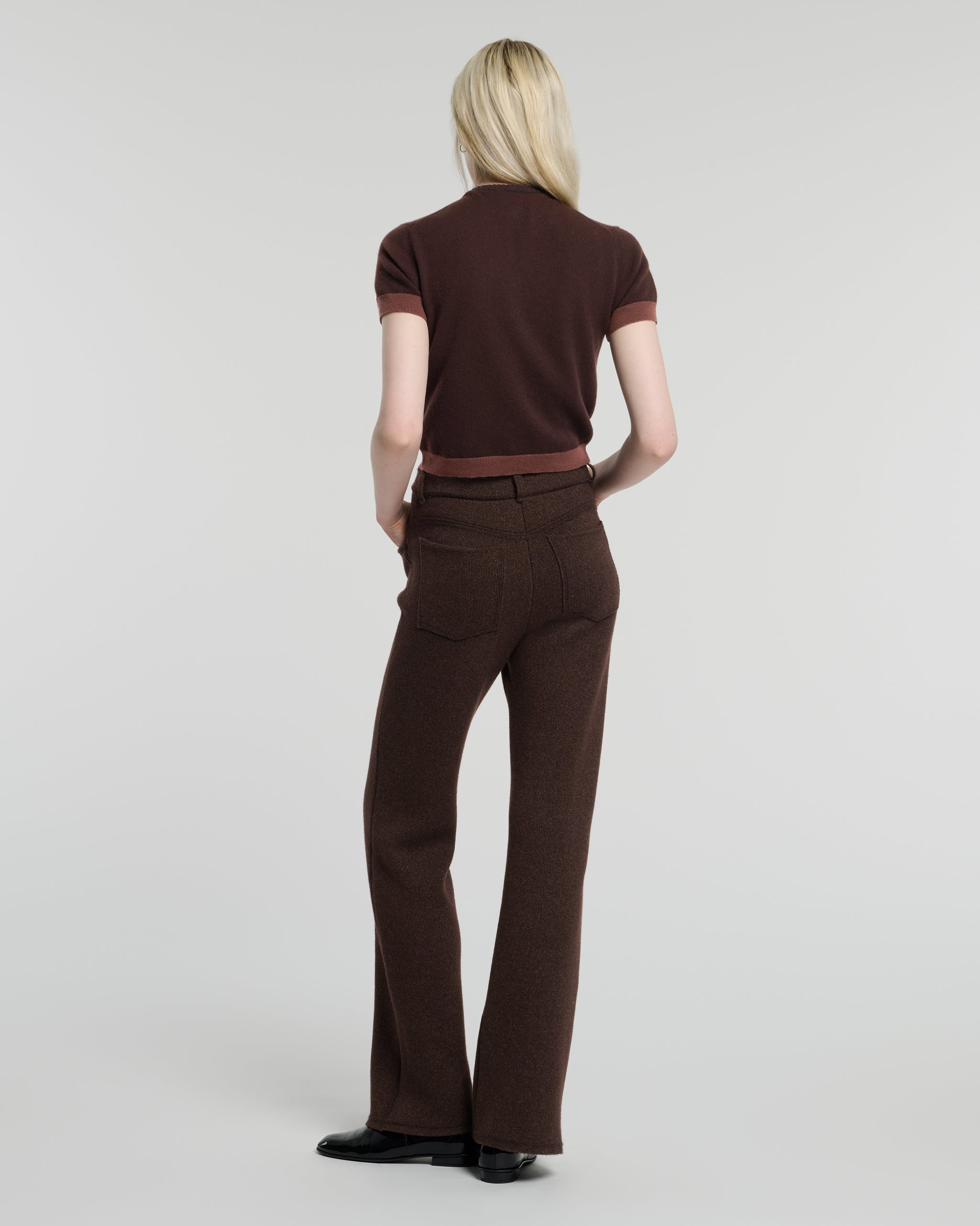 Cashmere top with jewelled details | Barrie - Barrie